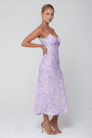 This is an image of Suki Slip in Fletcher - RESA featuring a model wearing the dress