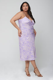 This is an image of Suki Slip in Fletcher - RESA featuring a model wearing the dress