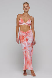 This is an image of Ziggy Skirt in Cosmo - RESA featuring a model wearing the dress