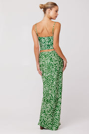 This is an image of Ziggy Skirt in Crayola - RESA featuring a model wearing the dress
