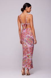 This is an image of Ziggy Skirt in Sayulita - RESA featuring a model wearing the dress