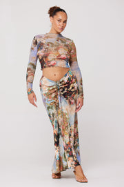 This is an image of Ziggy Skirt in Shakespeare - RESA featuring a model wearing the dress
