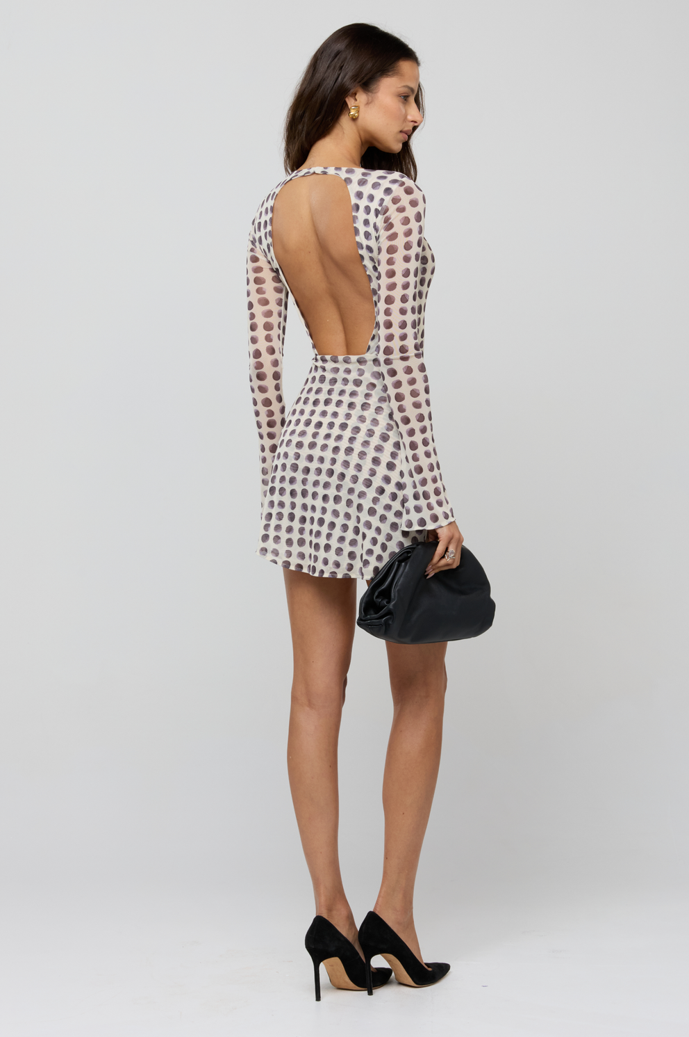 mia textured micro mini dress Mia Mini Dress in Eclipse Large / Eclipse