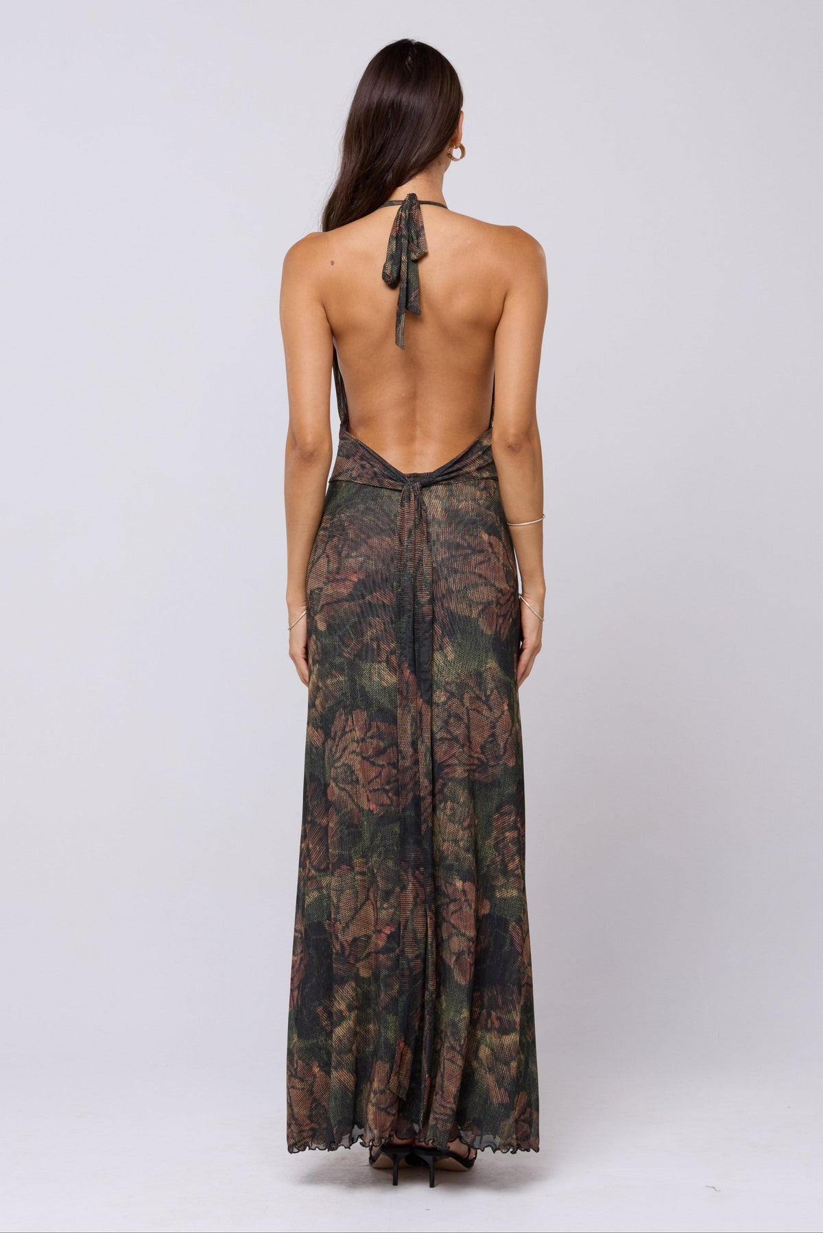 This is an image of Chelsea Dress in Autumn - RESA featuring a model wearing the dress