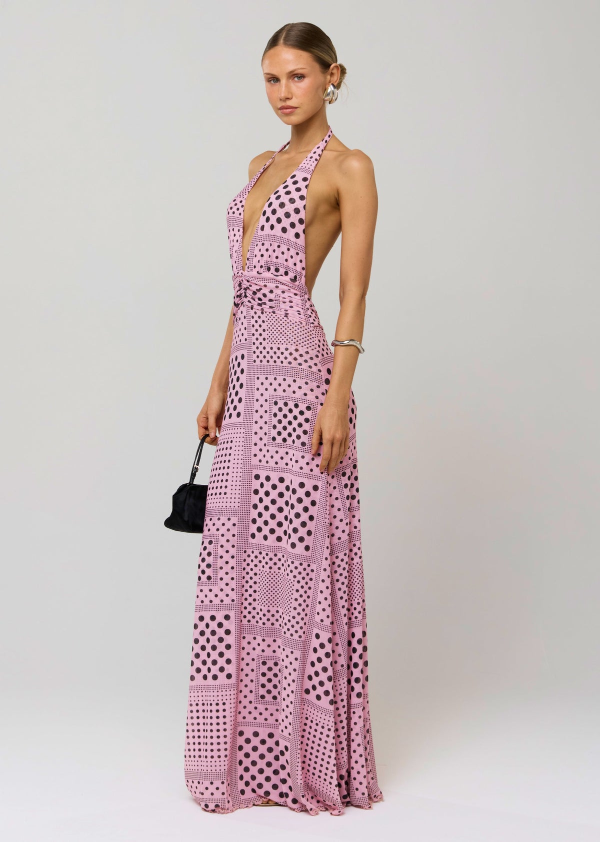 This is an image of Chelsea Dress in Lauper - RESA featuring a model wearing the dress