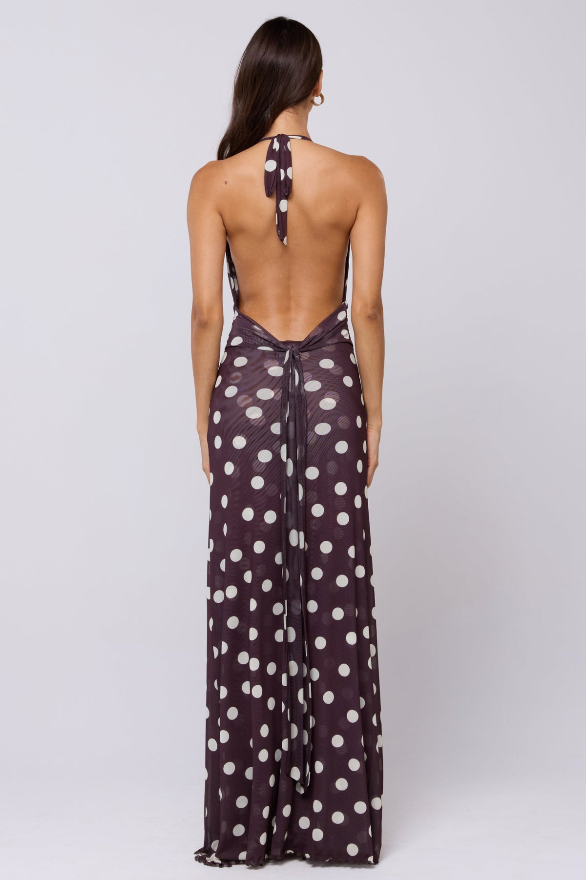 polo maxi dress The Sequin Jersey and the fabric blend of polyester Chelsea in Polo RESA