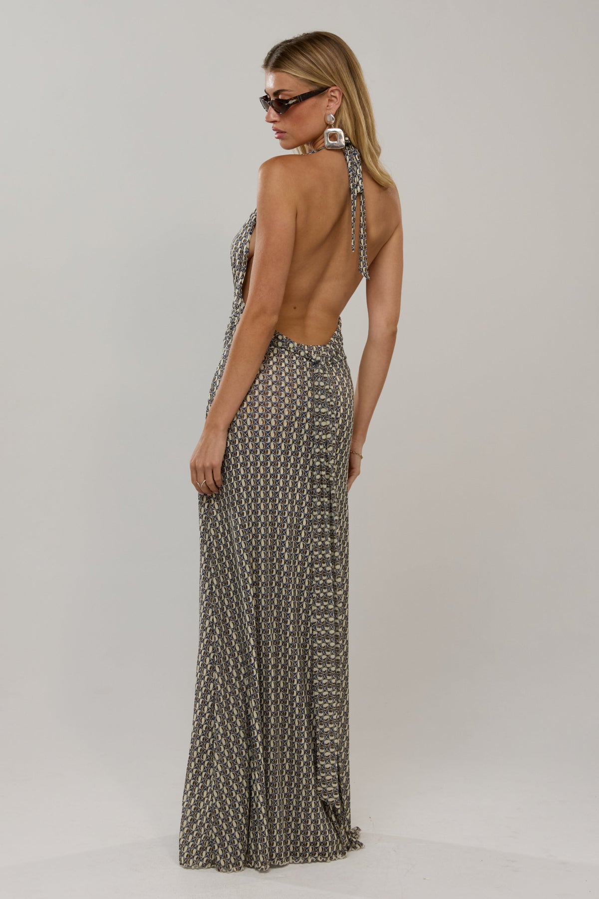This is an image of Chelsea in Prism - RESA featuring a model wearing the dress