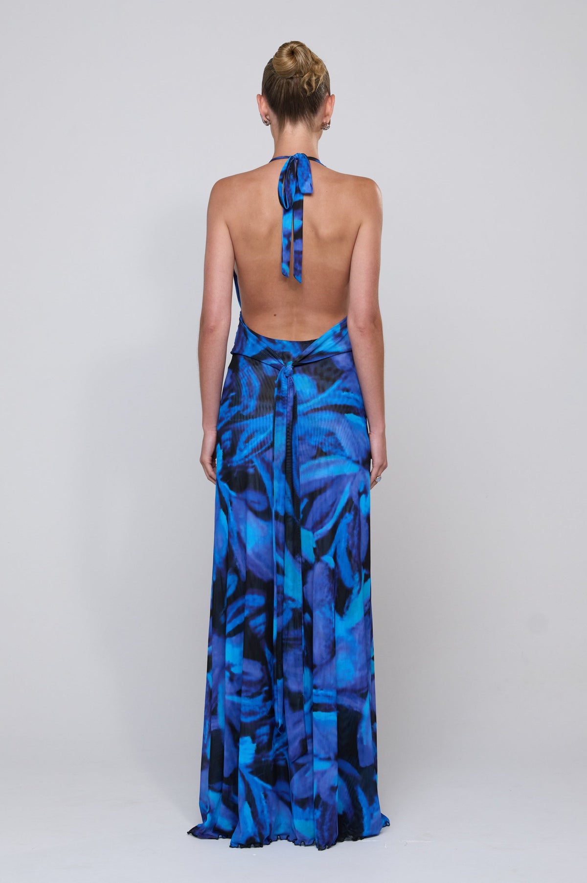This is an image of Chelsea Maxi Dress in Lagoon - RESA featuring a model wearing the dress