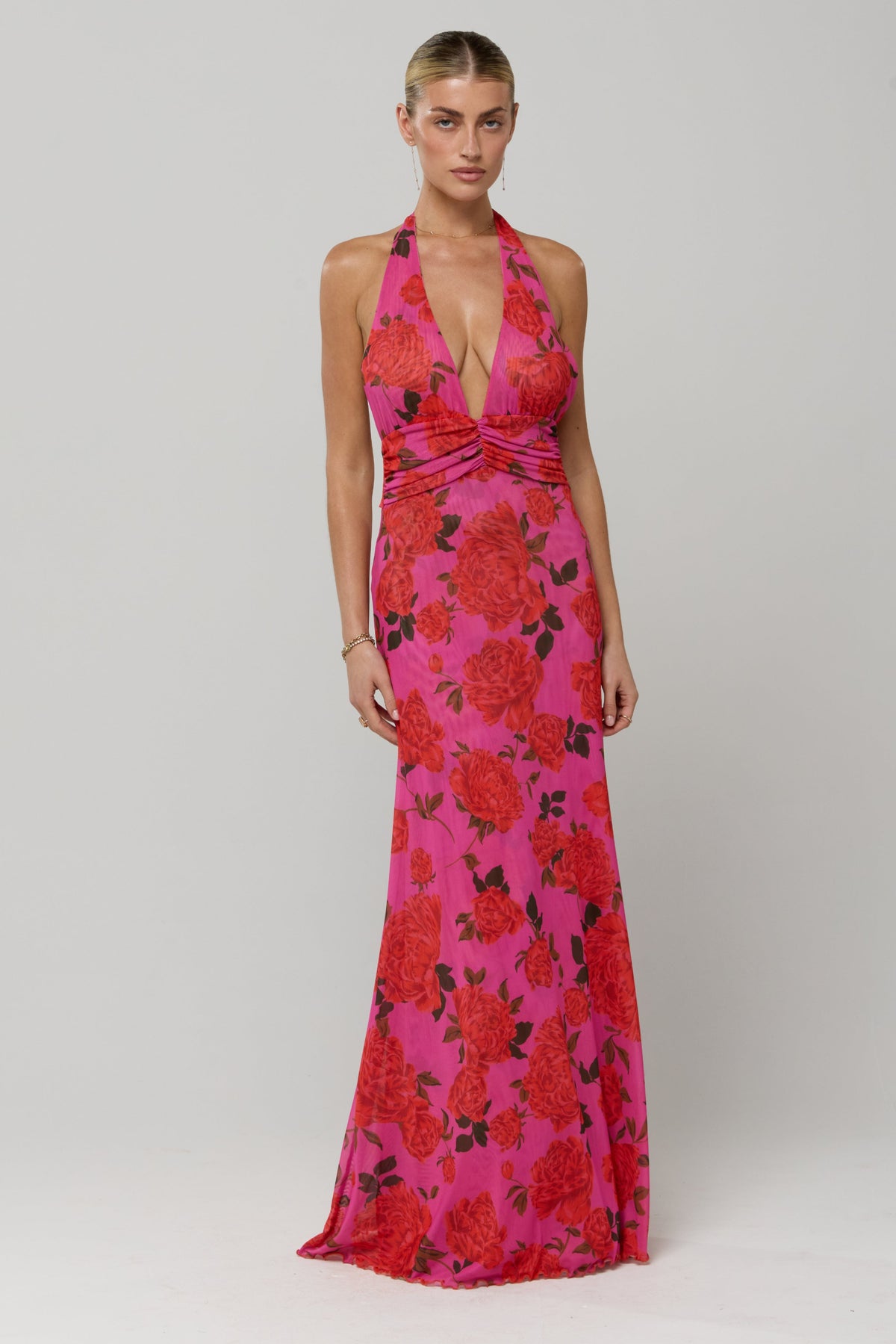 chinese dress ladies Chelsea Maxi Dress in Eclipse XL / Eclipse main image 1
