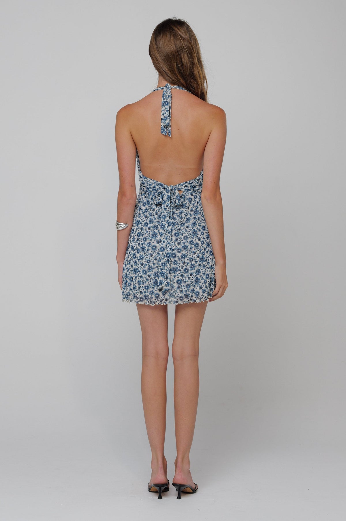 This is an image of Clint Mini in Wrangler - RESA featuring a model wearing the dress