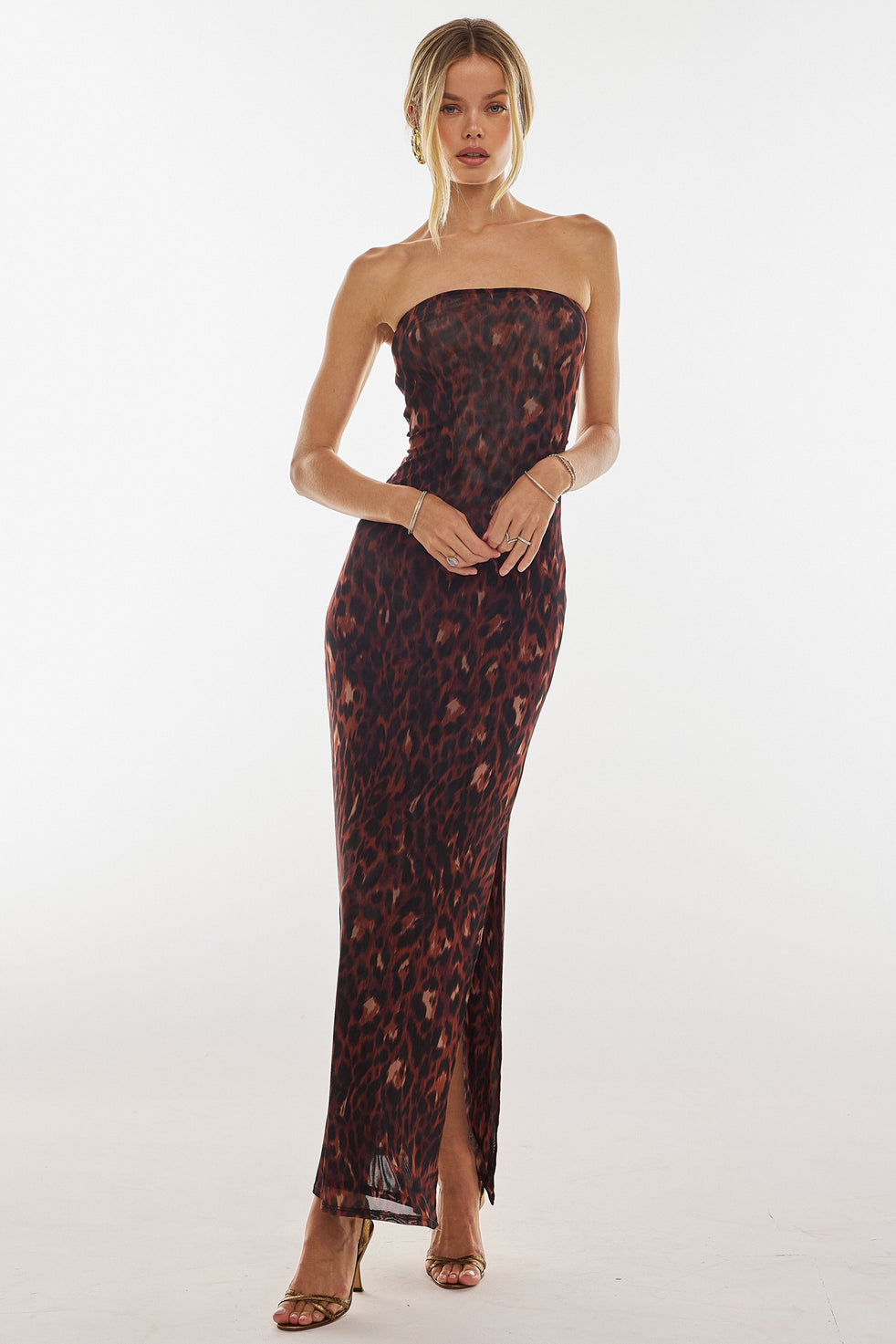 Demi Mesh Dress in Knox – RESA