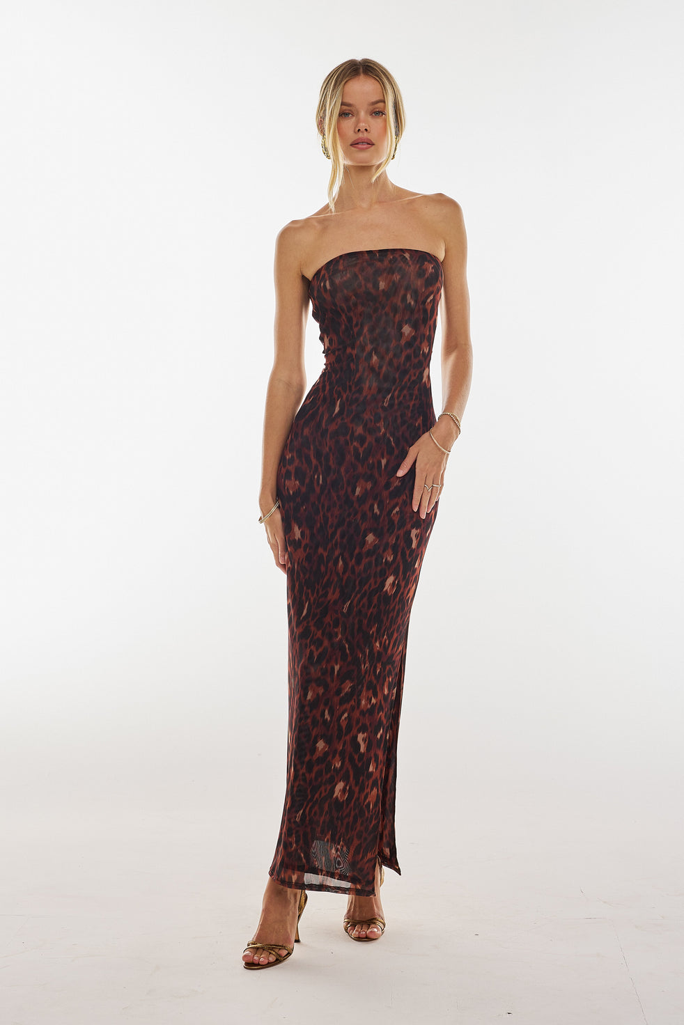 Demi Mesh Dress in Knox  RESA