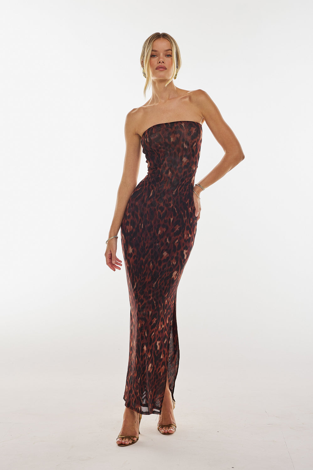 Demi Mesh Dress in Knox – RESA