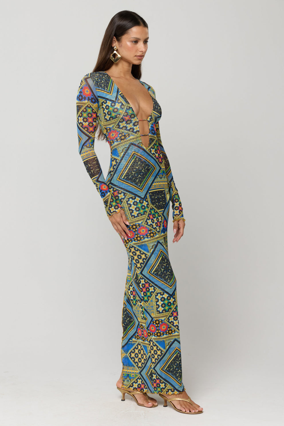 casino maxi dress Esme Dress in Casino Small / Casino