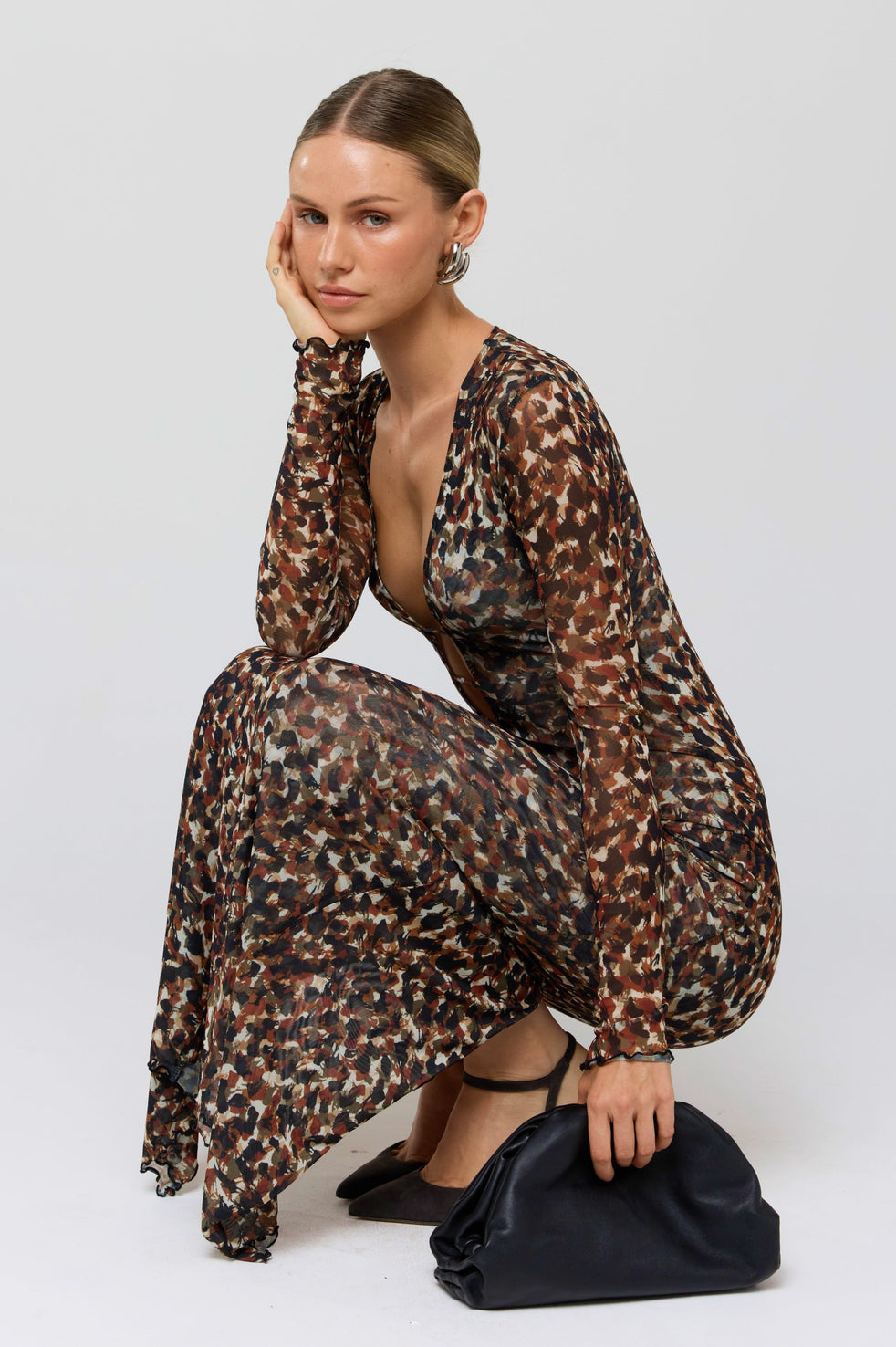 Esme Dress in Terra Large / Terra