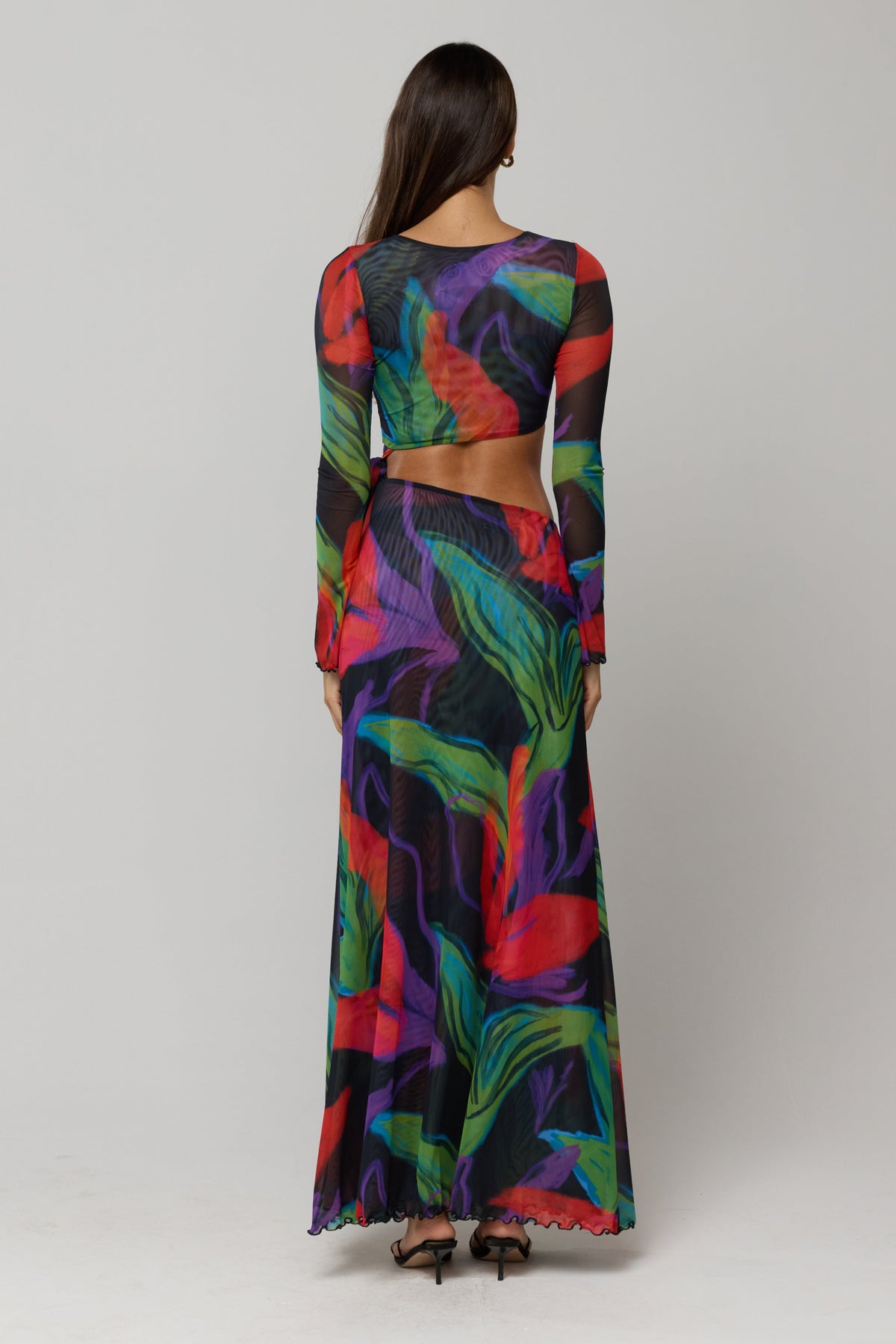This is an image of Eva Maxi in Mai Tai - RESA featuring a model wearing the dress
