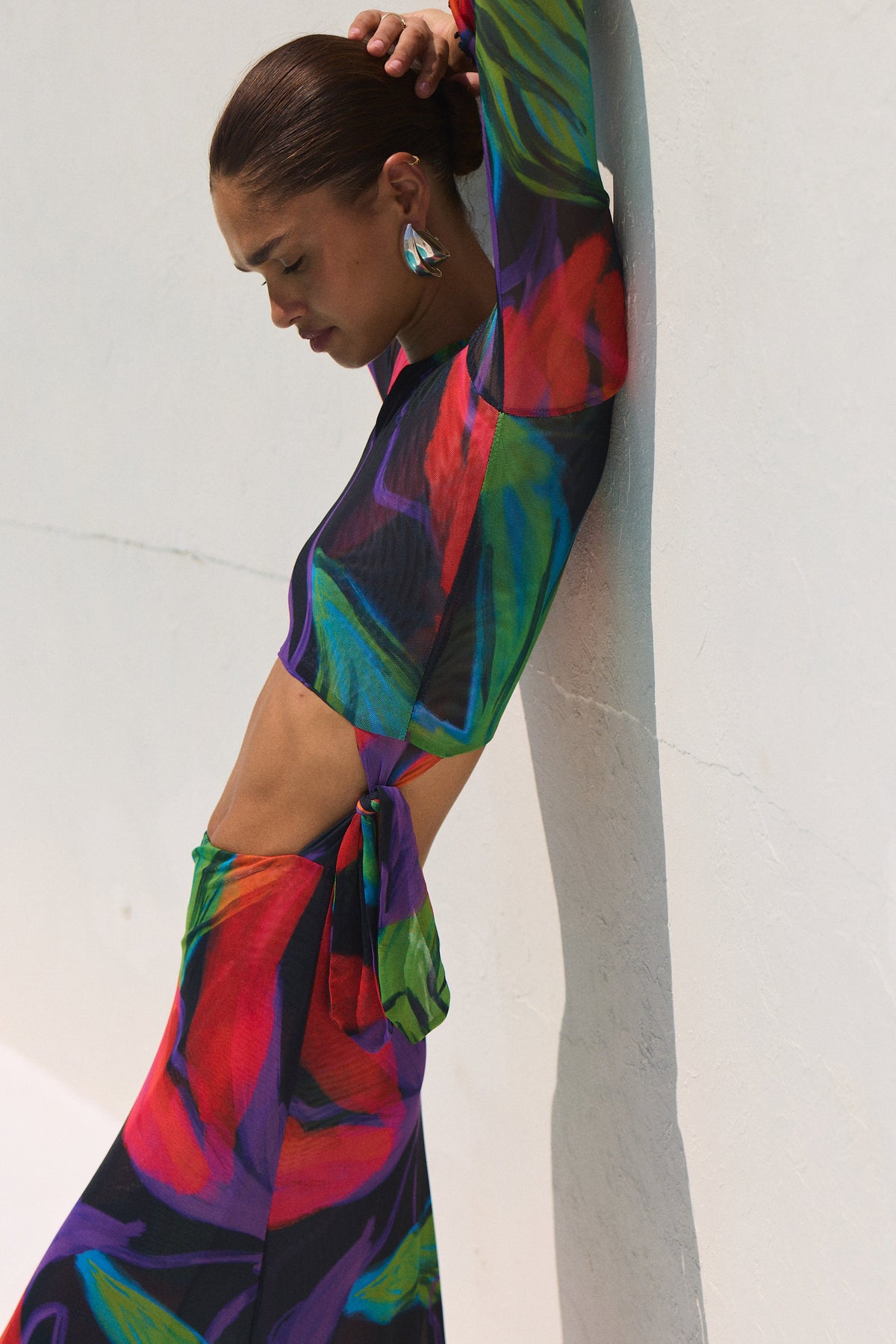 This is an image of Eva Maxi in Mai Tai - RESA featuring a model wearing the dress