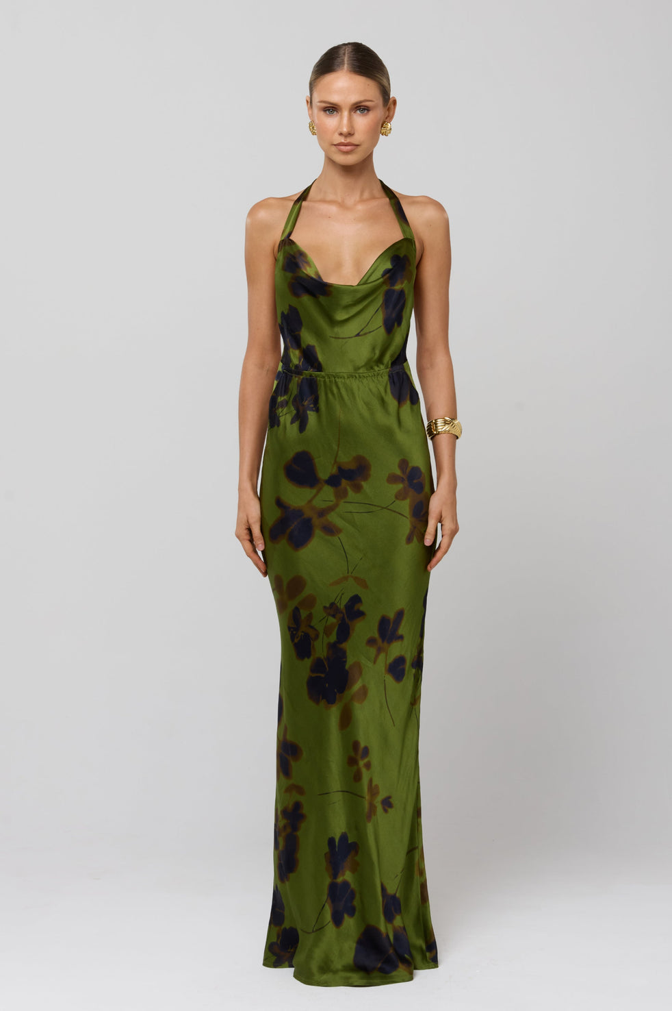 Fiona Dress in Evergreen  RESA