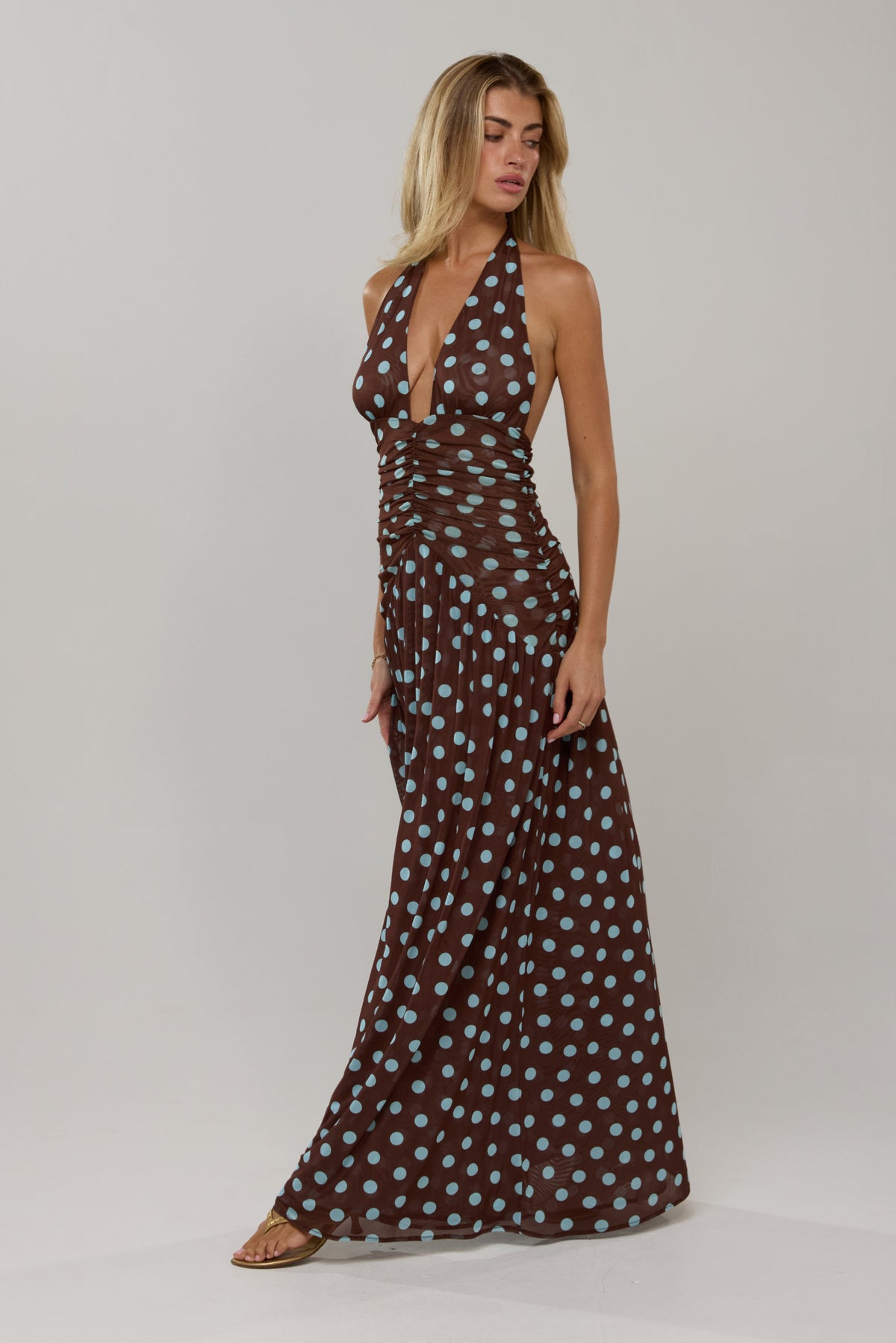 This is an image of Grace in Costa - RESA featuring a model wearing the dress