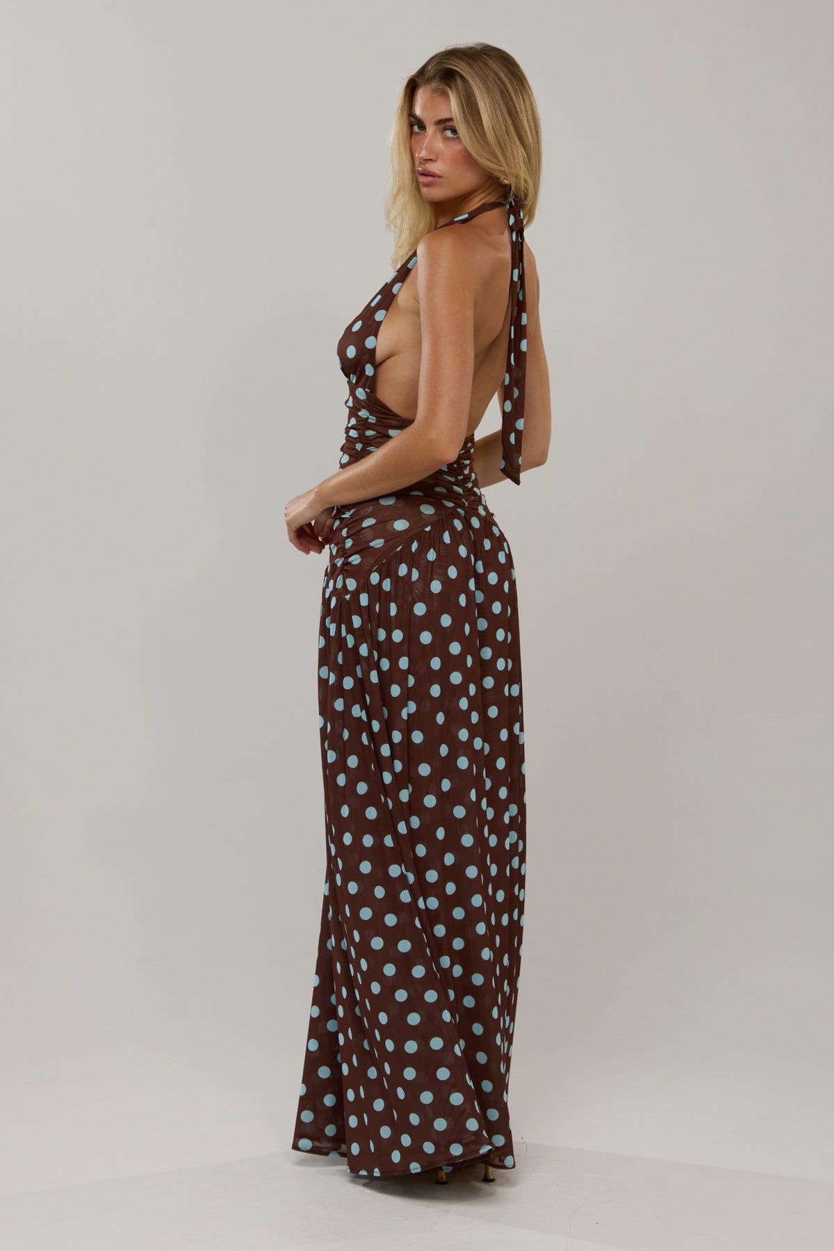 This is an image of Grace in Costa - RESA featuring a model wearing the dress