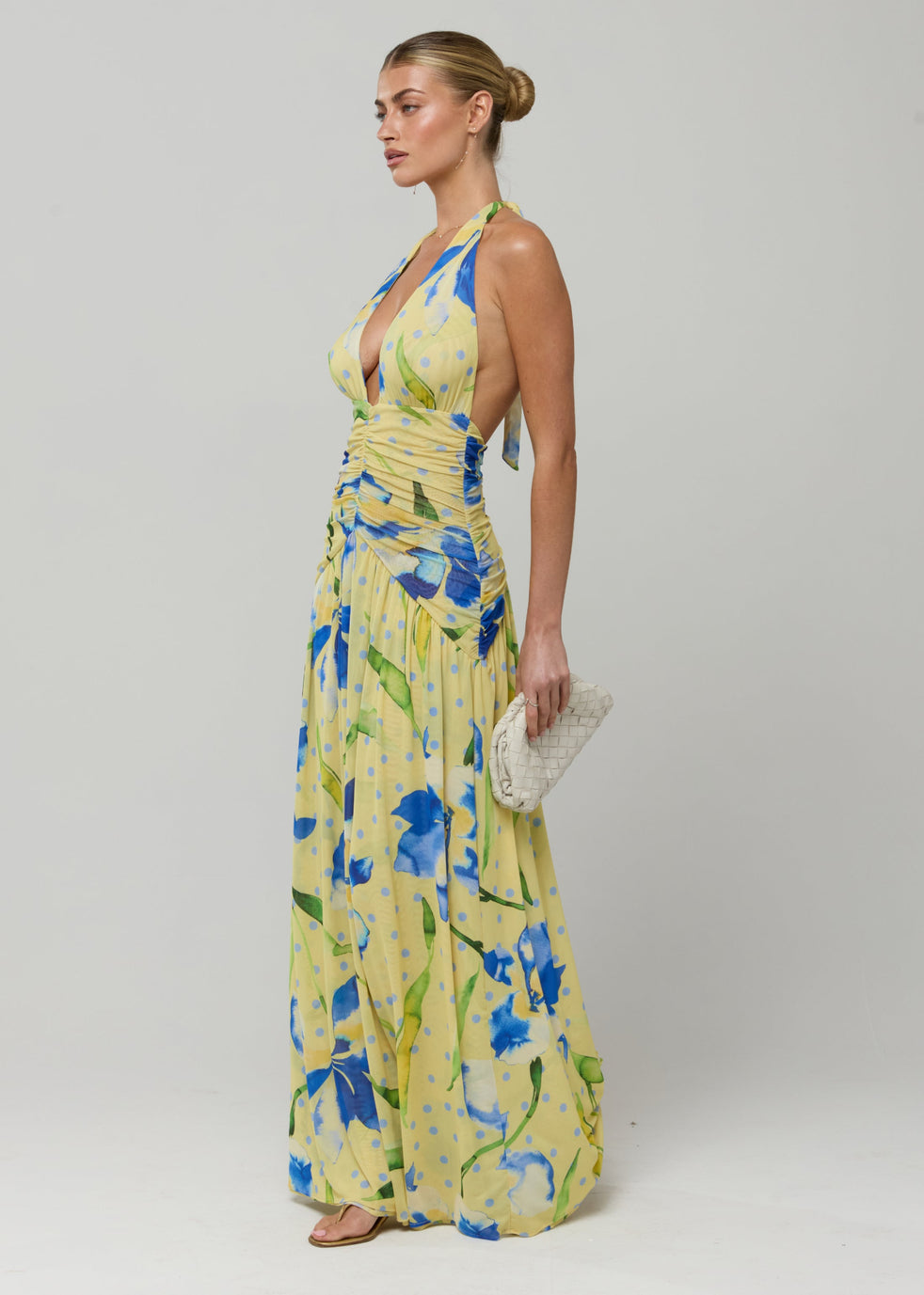 knee length dresses for ladies Gift Of Grace Maxi Dress, Green – Chic Soul main image 0