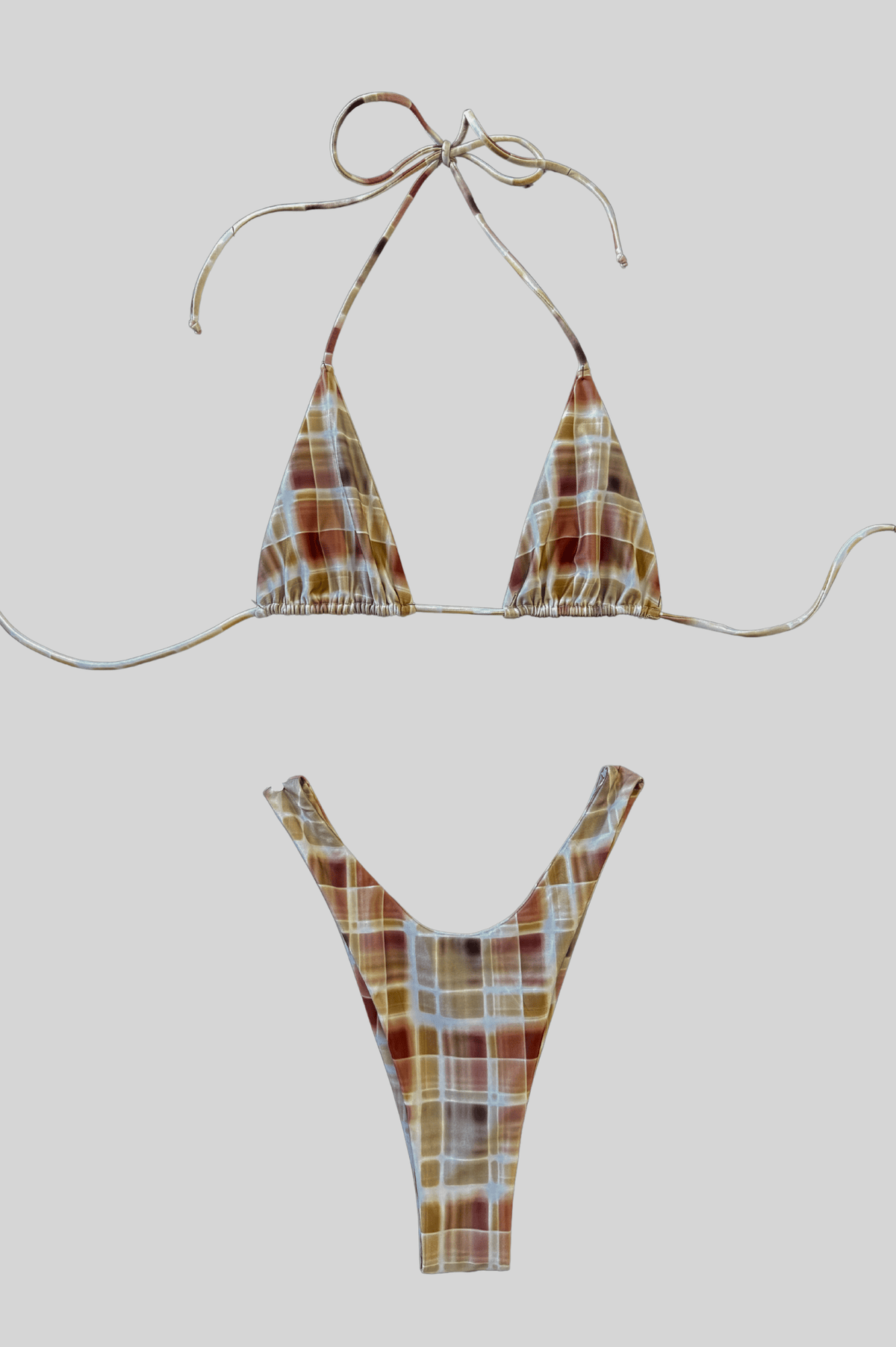 This is an image of Joey Bikini Bottom in Drift - RESA featuring a model wearing the dress