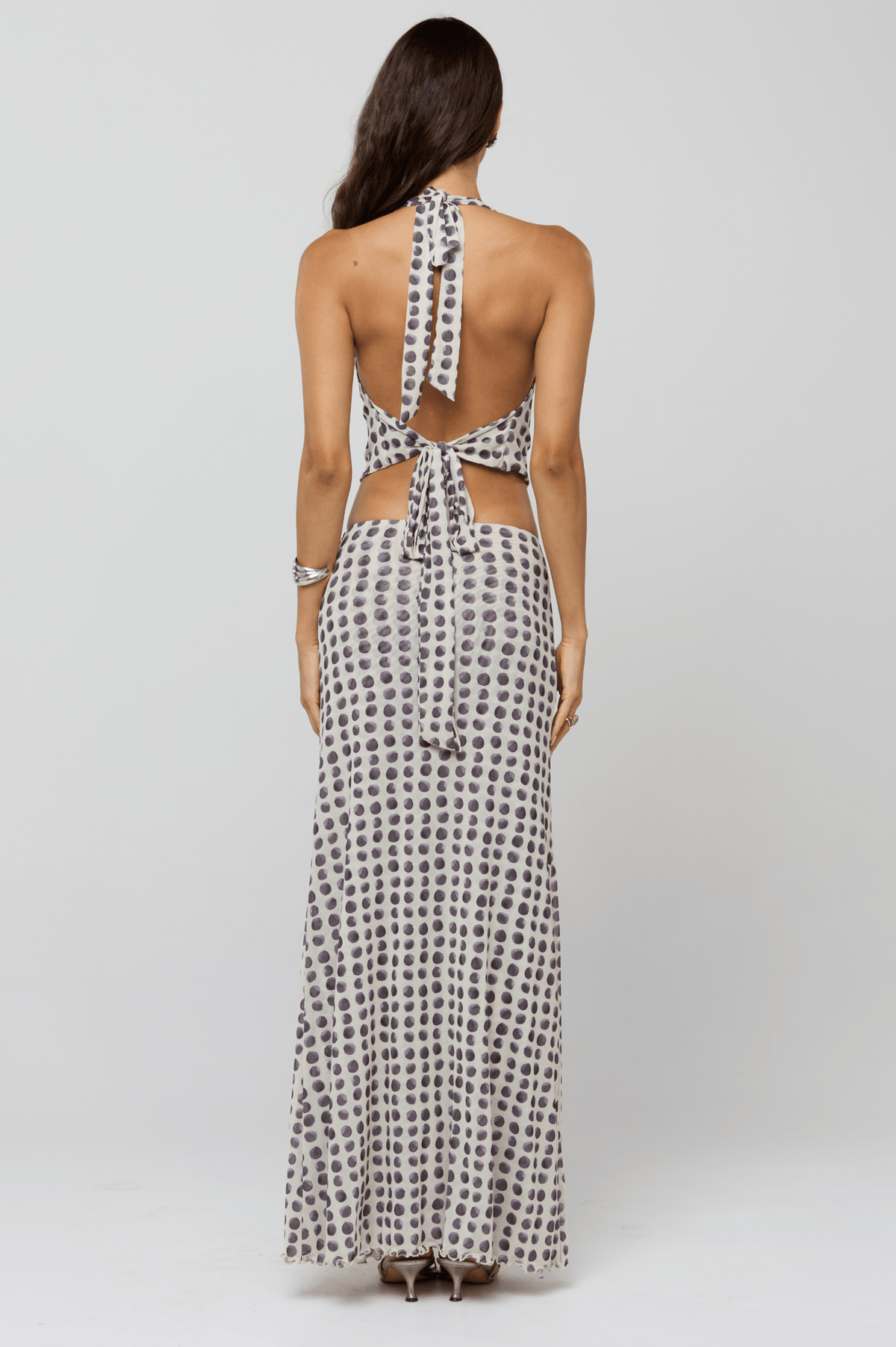 This is an image of Lea Top in Eclipse - RESA featuring a model wearing the dress