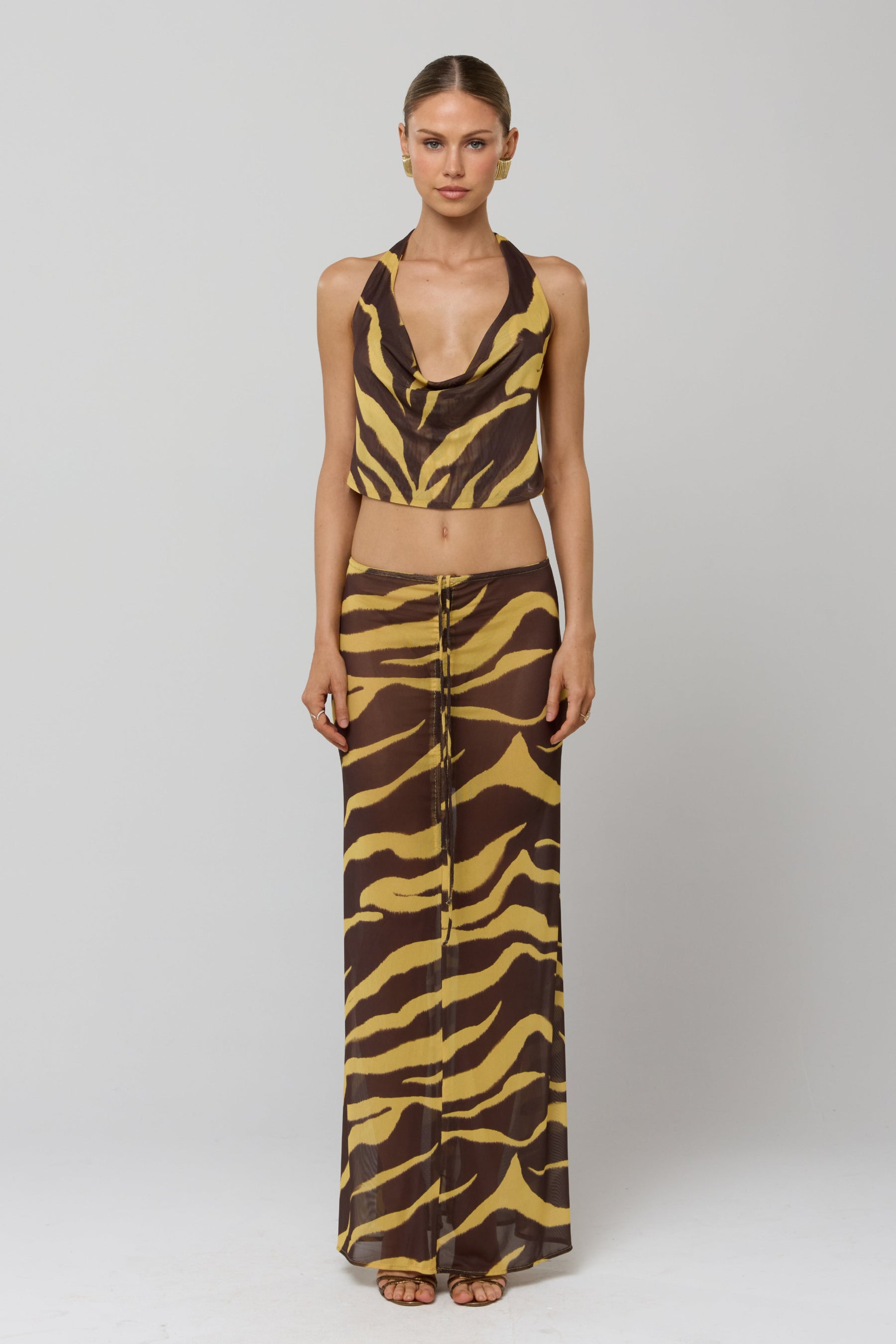 This is an image of Lea Top in Raja - RESA featuring a model wearing the dress