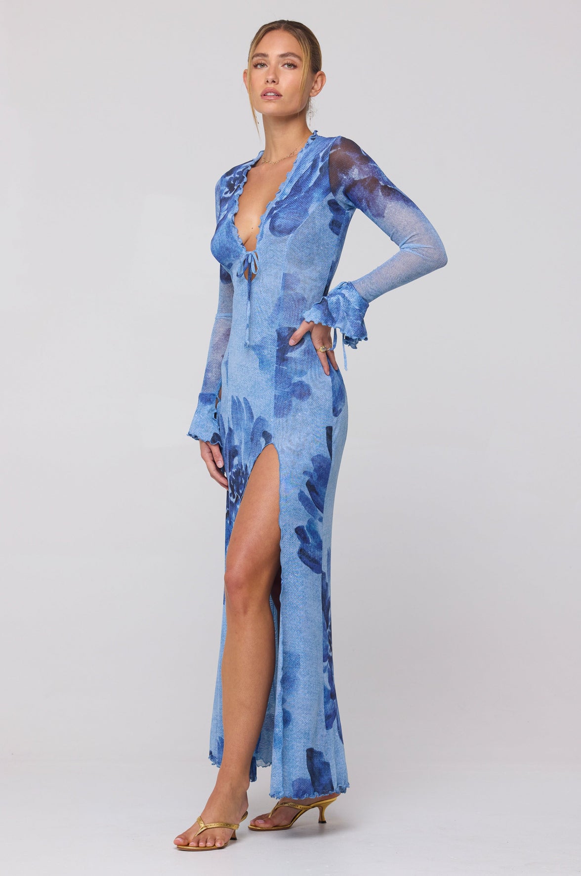 Lennon Maxi in Indigo