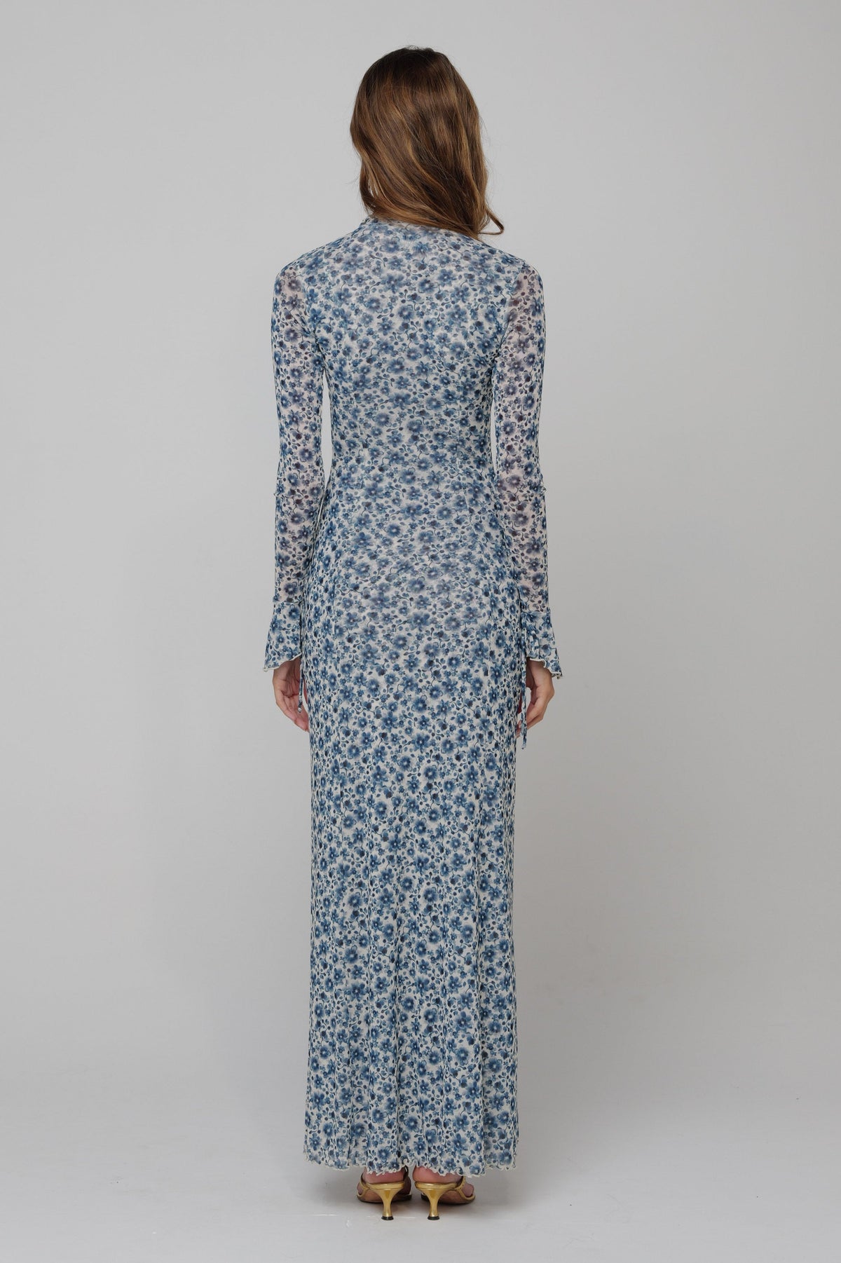 This is an image of Lennon Maxi in Wrangler - RESA featuring a model wearing the dress