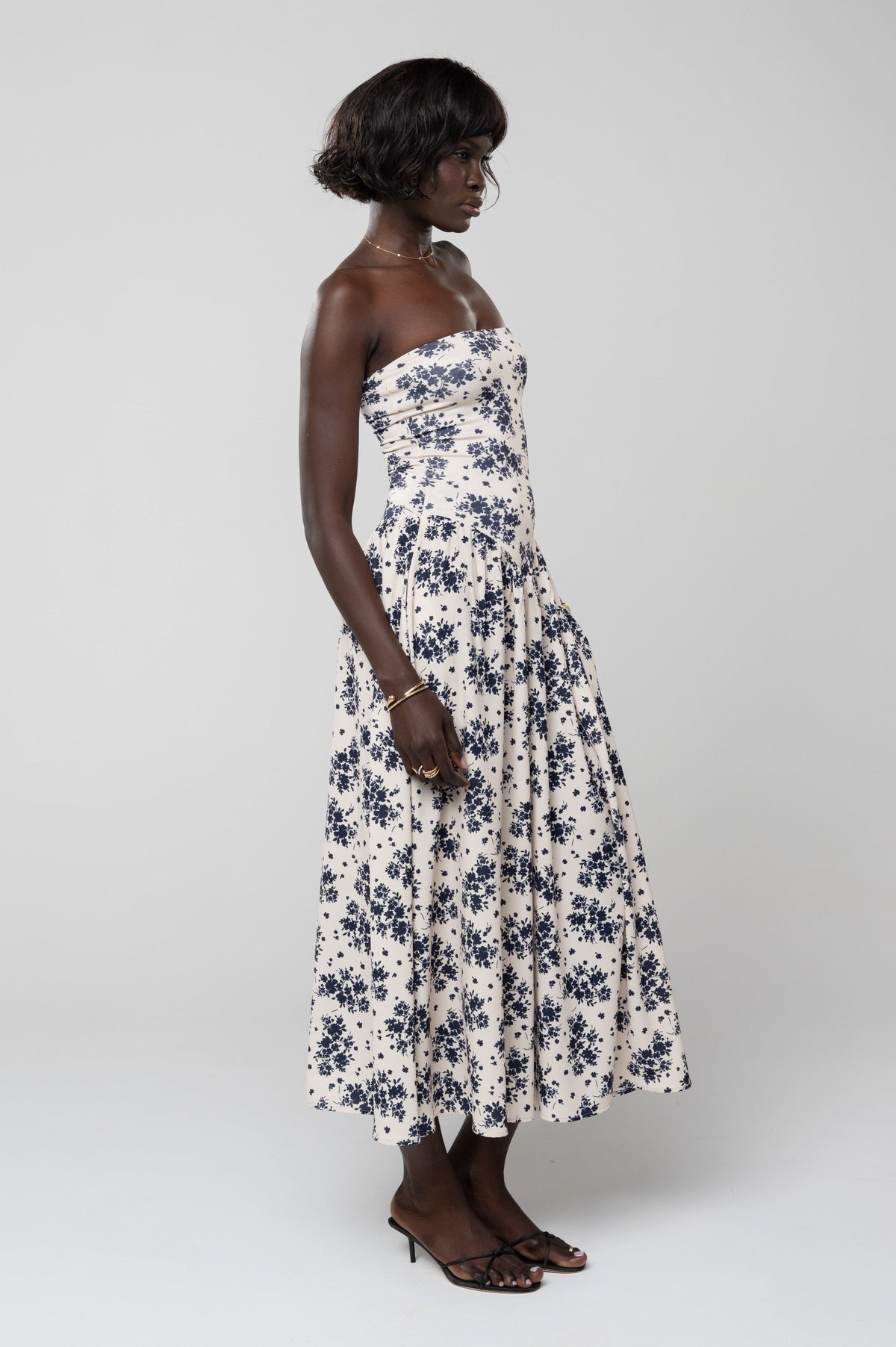 This is an image of Mackenzie Dress in Antoinette - RESA featuring a model wearing the dress