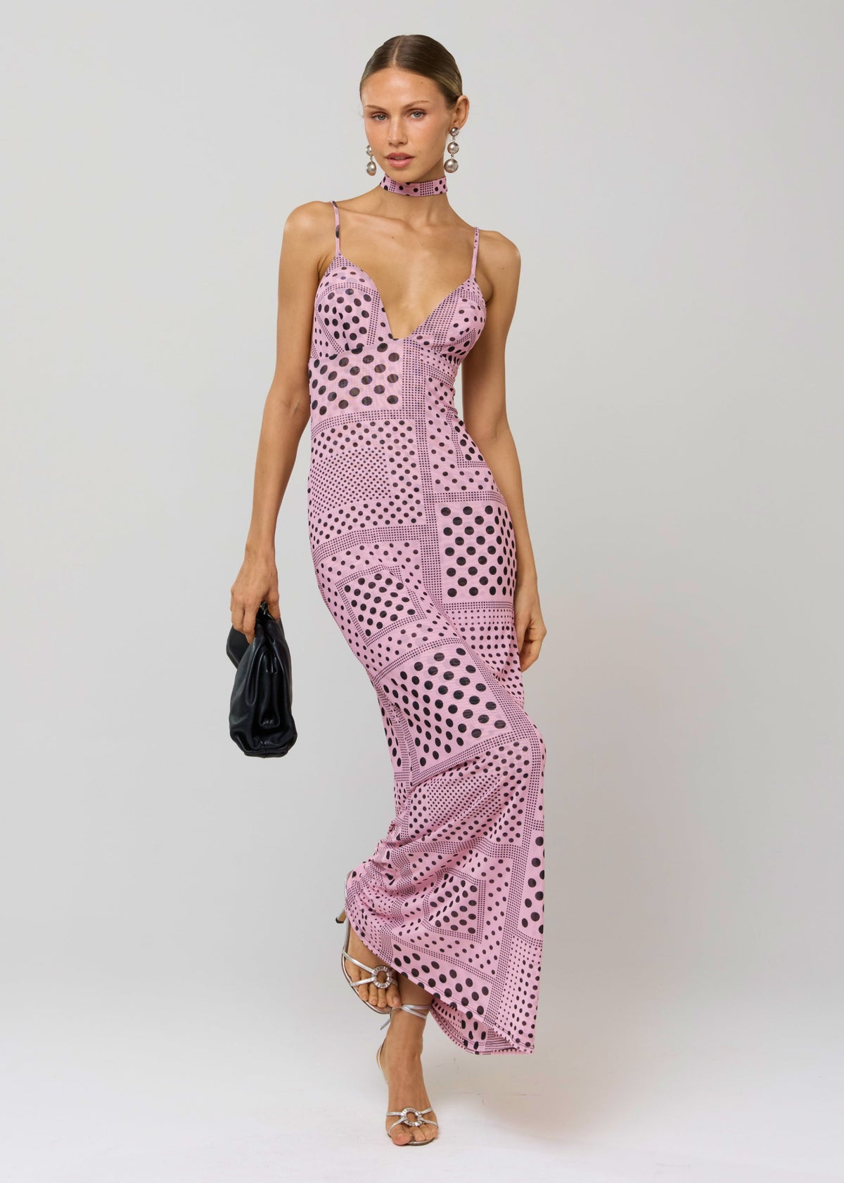 This is an image of Madeline Dress in Lauper - RESA featuring a model wearing the dress