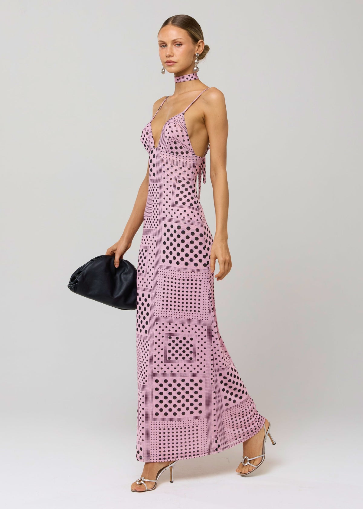 This is an image of Madeline Dress in Lauper - RESA featuring a model wearing the dress