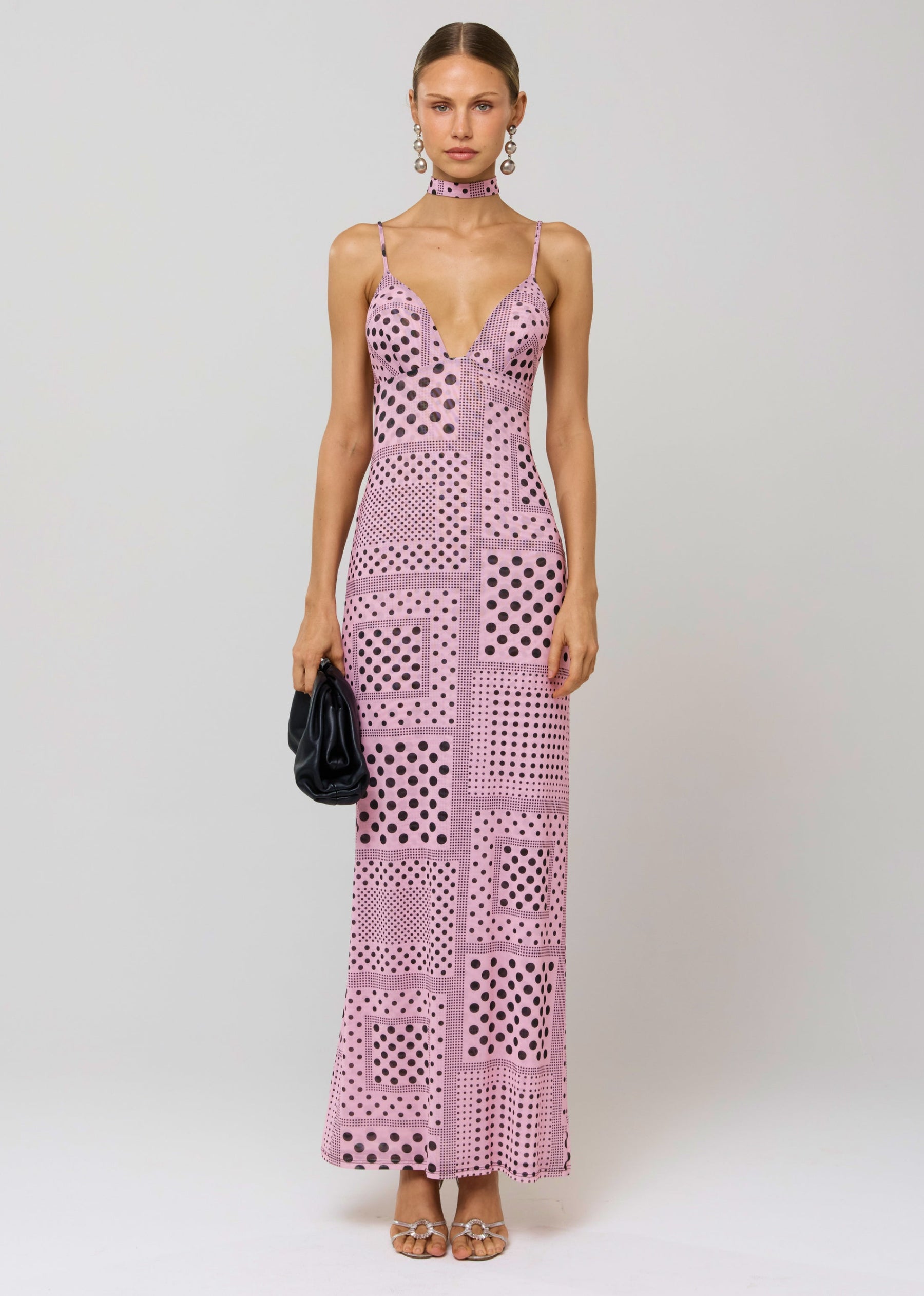 This is an image of Madeline Dress in Lauper - RESA featuring a model wearing the dress