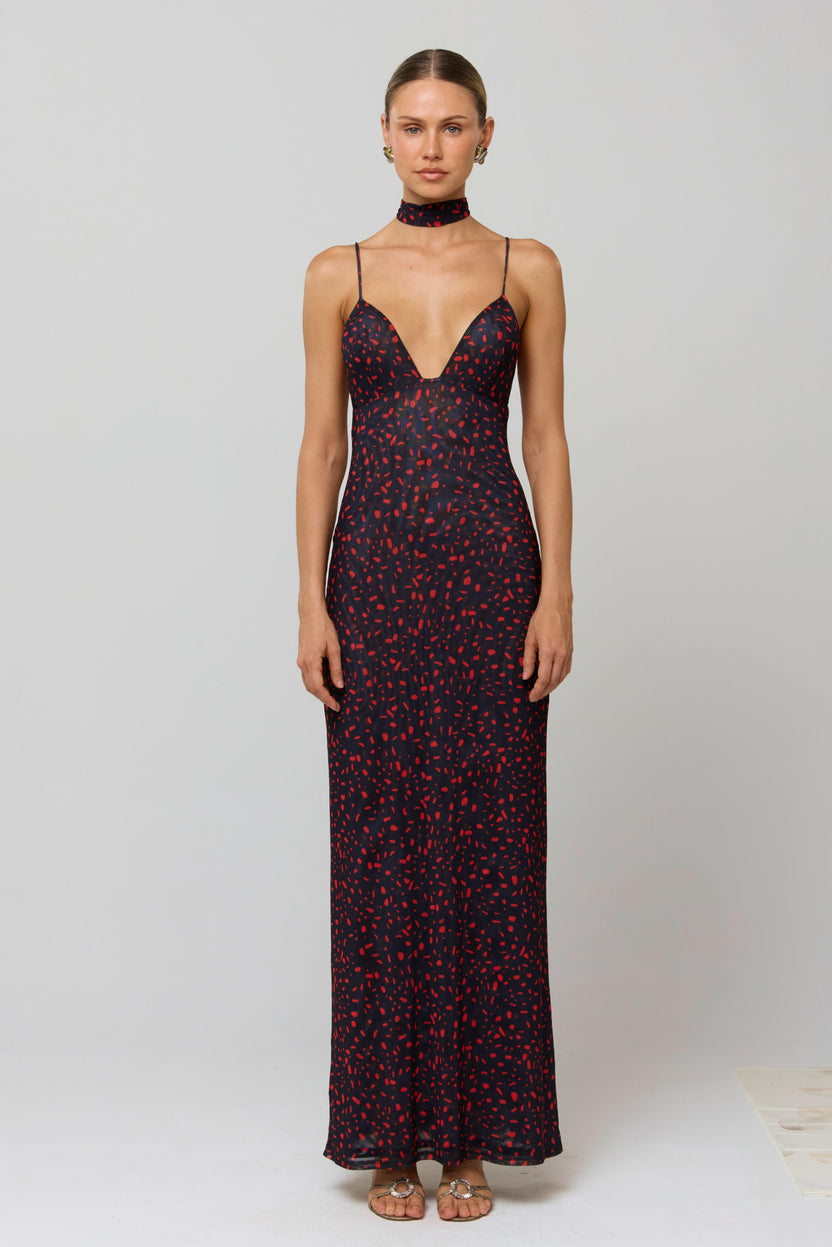 Madeline Dress in Rouge – RESA