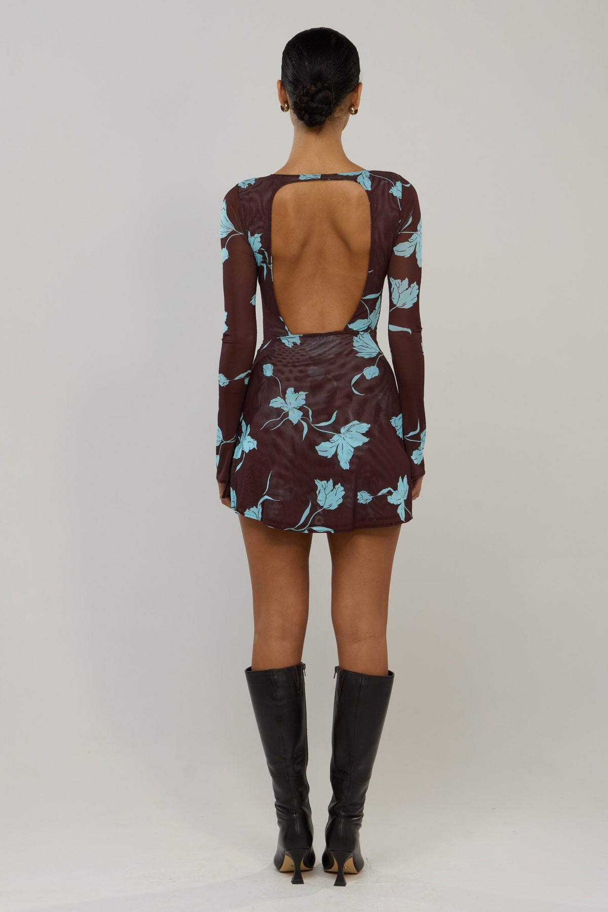This is an image of Mia in Agave - RESA featuring a model wearing the dress