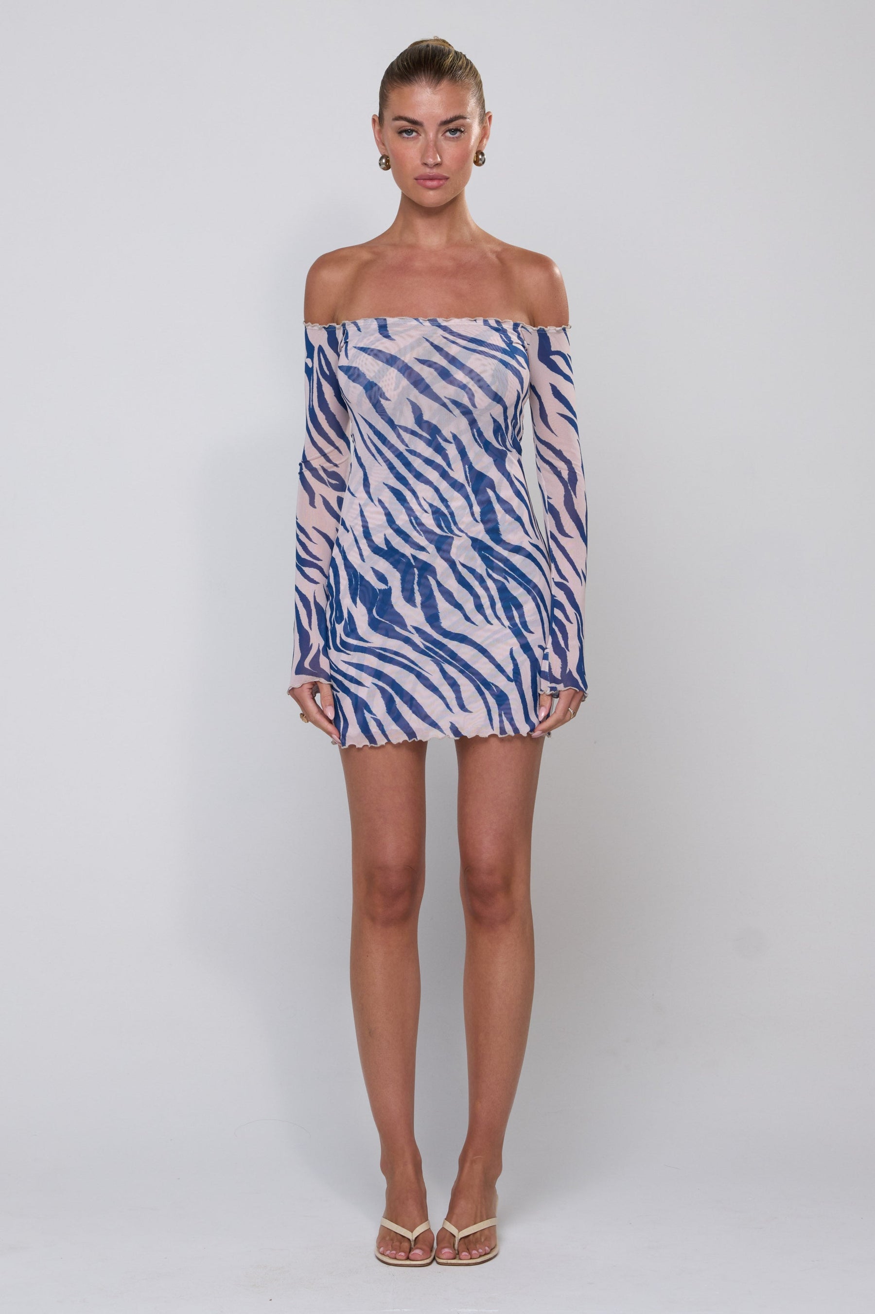 This is an image of Michelle Mini in Athens - RESA featuring a model wearing the dress