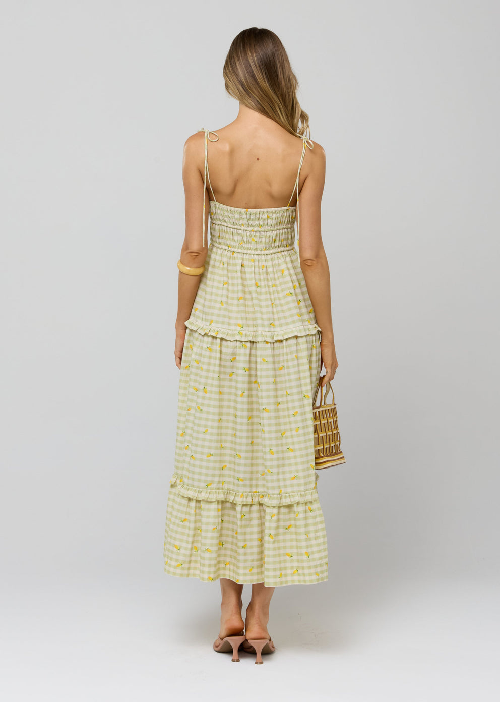 Olivia Dress in Cotton Zest XL / Zest