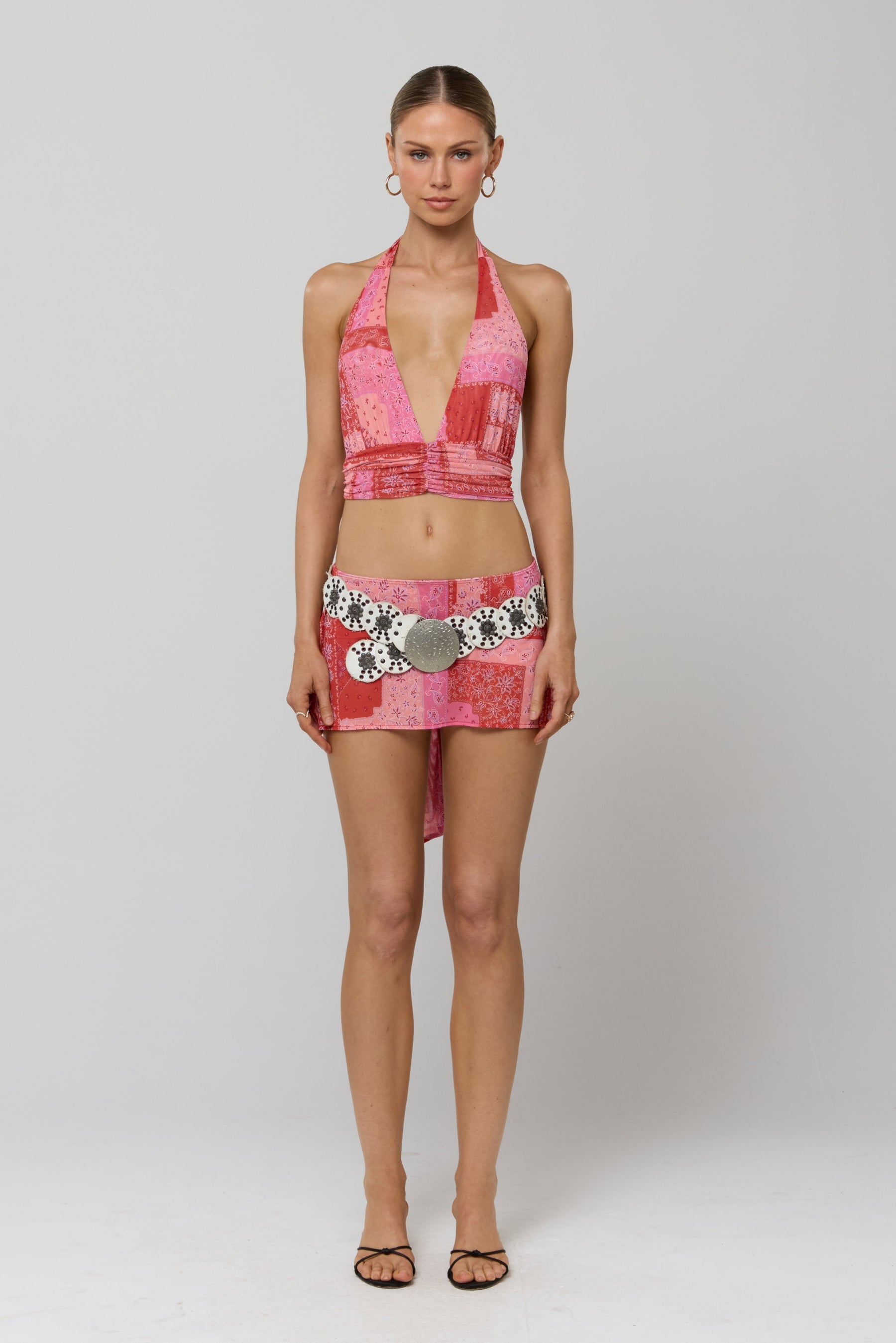 This is an image of Paola Skort in Patsy - RESA featuring a model wearing the dress