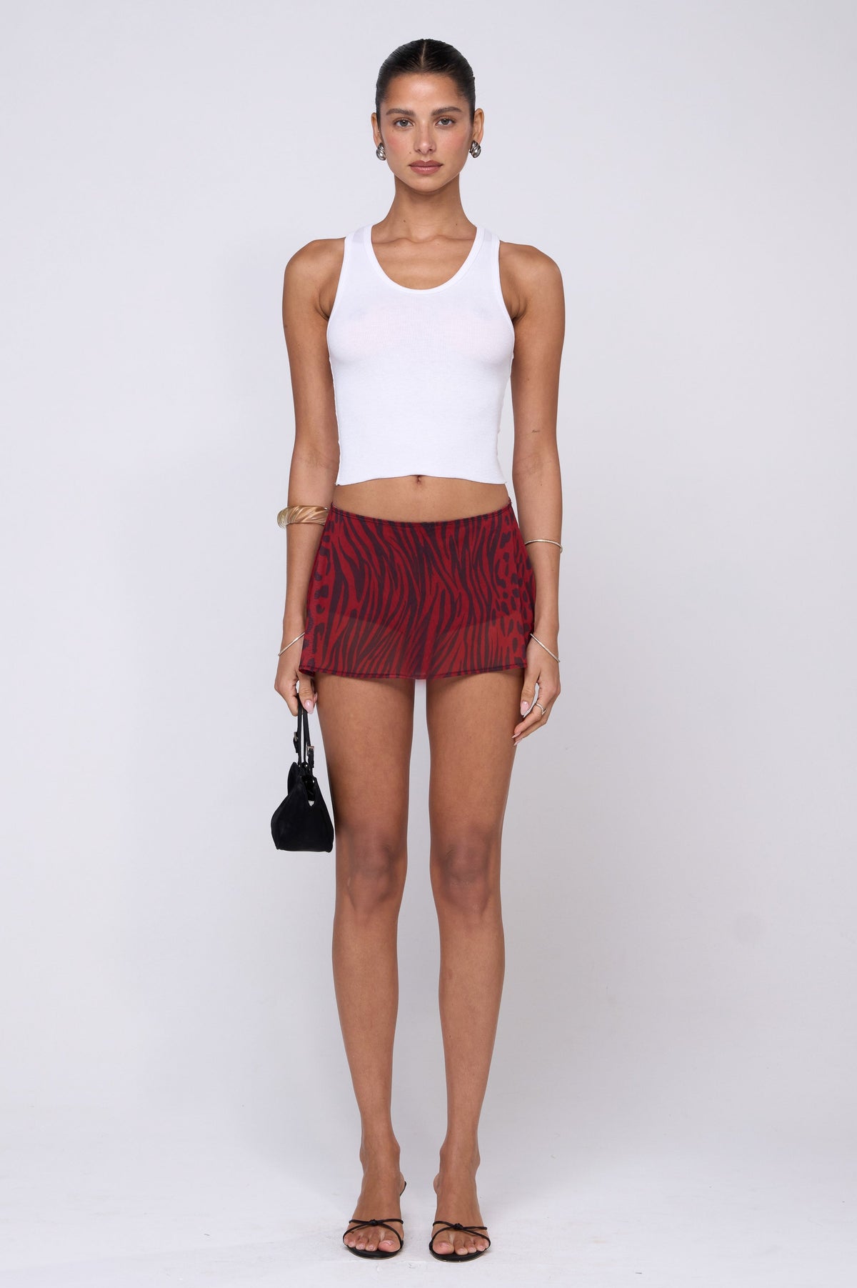 This is an image of Paola Skort in Vixen - RESA featuring a model wearing the dress