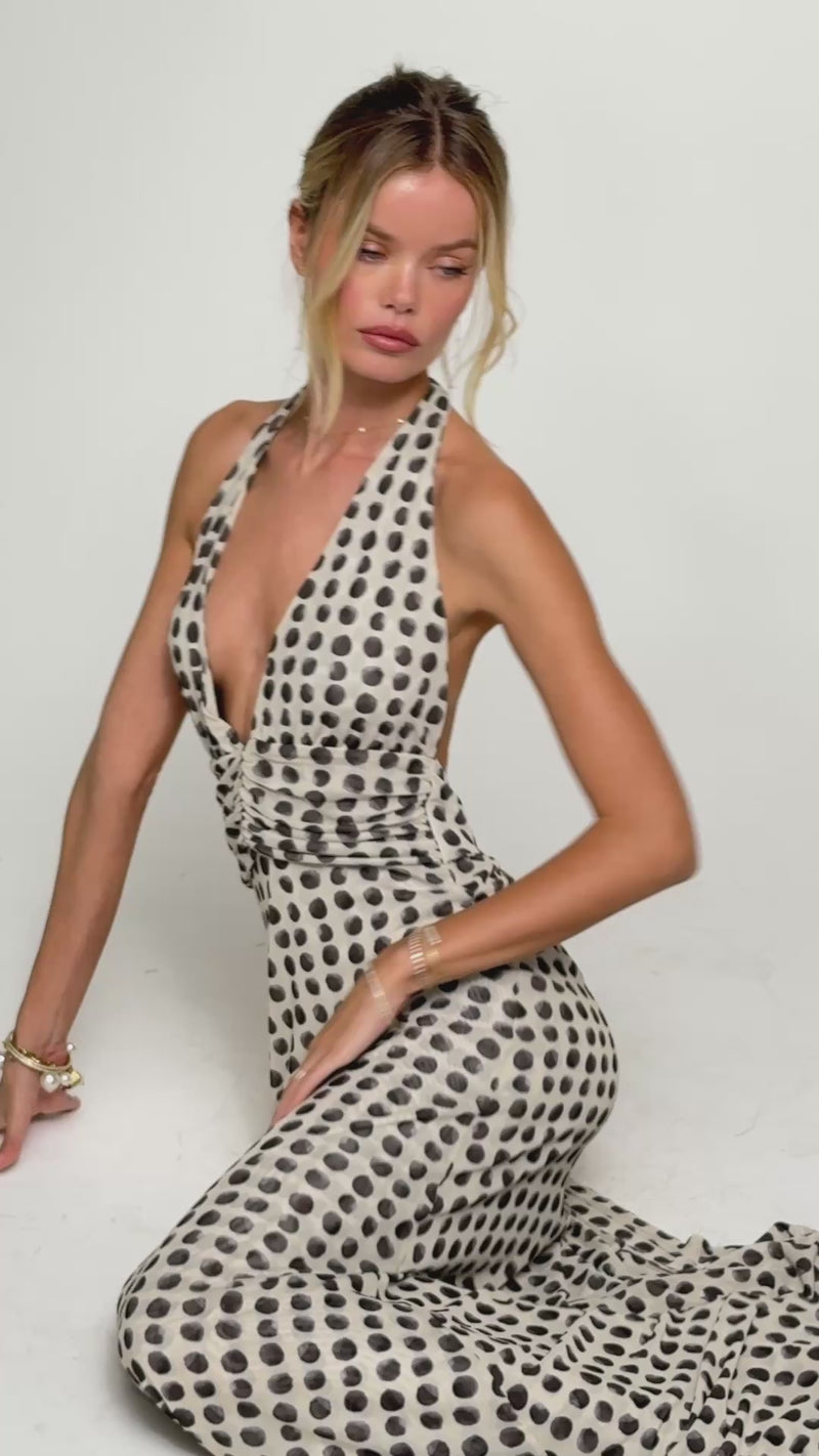 chinese dress ladies Chelsea Maxi Dress in Spice main image 1