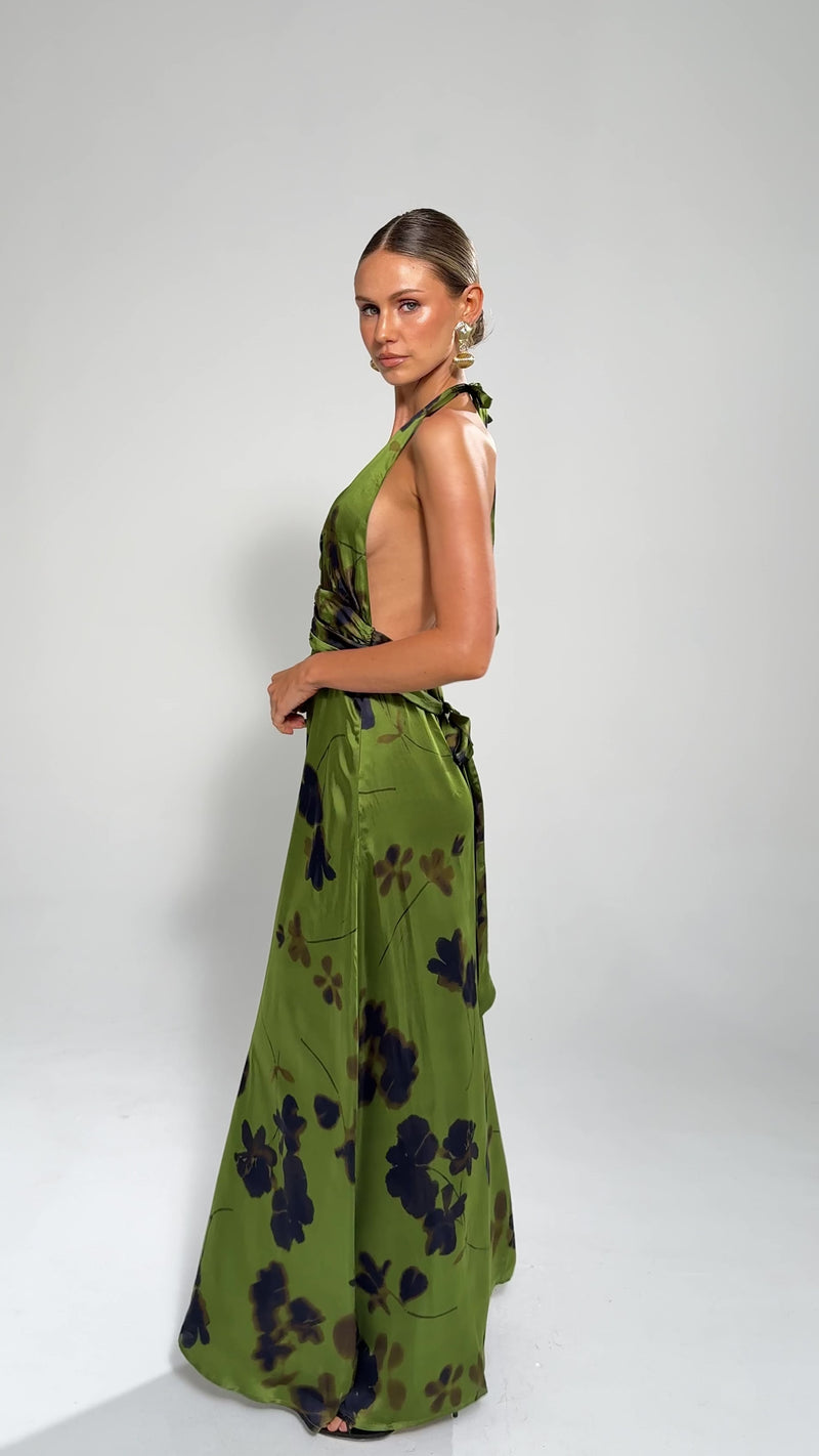 Chelsea Dress in Evergreen  RESA