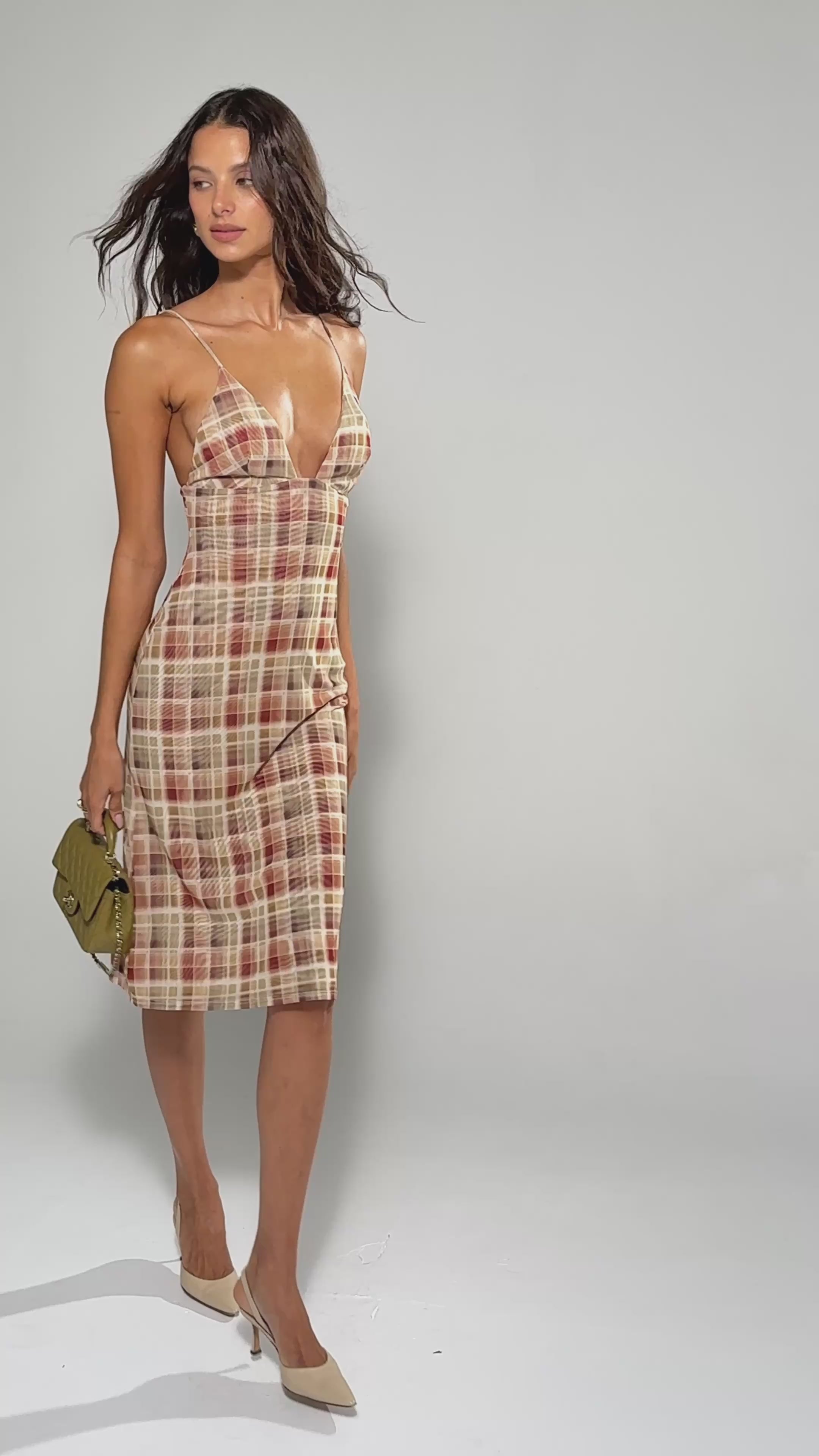 Matilda Midi Dress in Drift – RESA