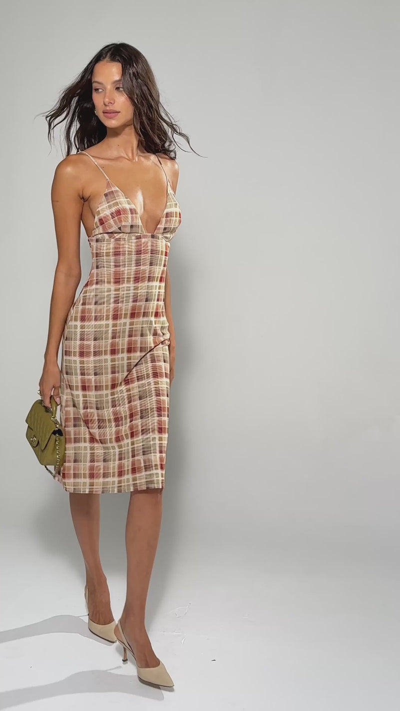 Matilda Midi Dress in Drift Medium / Drift