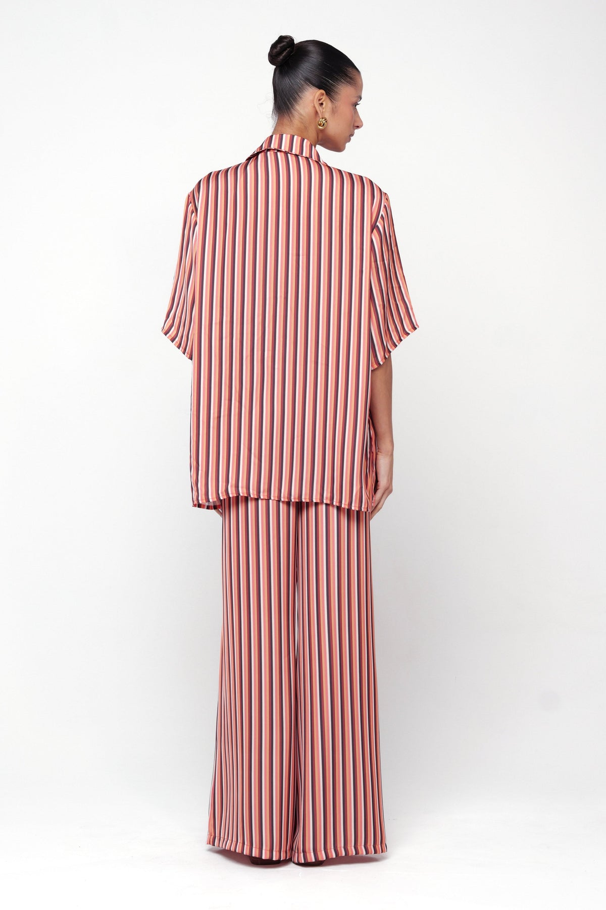 This is an image of Sandy Blouse in Studio 54 - RESA featuring a model wearing the dress