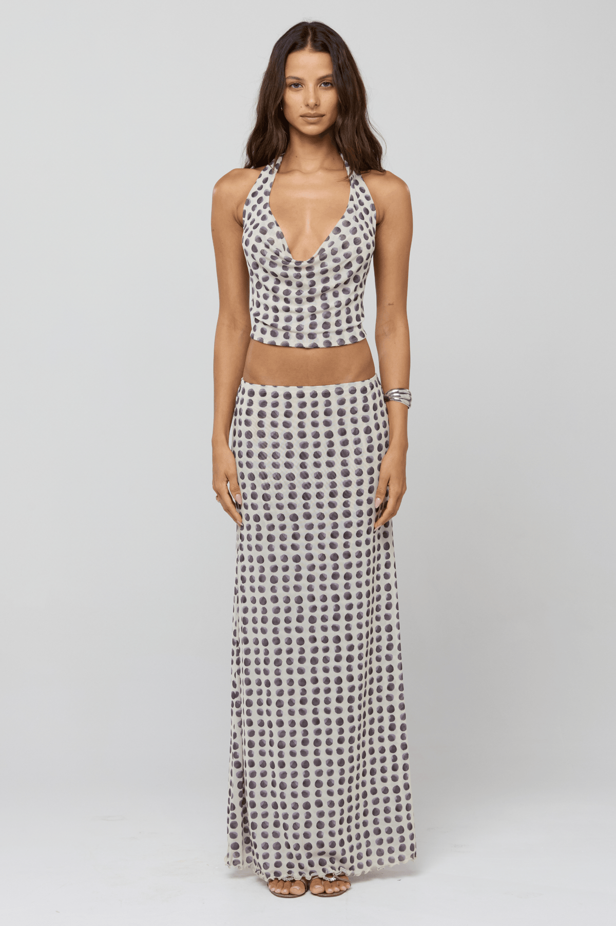This is an image of Sarah Skirt in Eclipse - RESA featuring a model wearing the dress