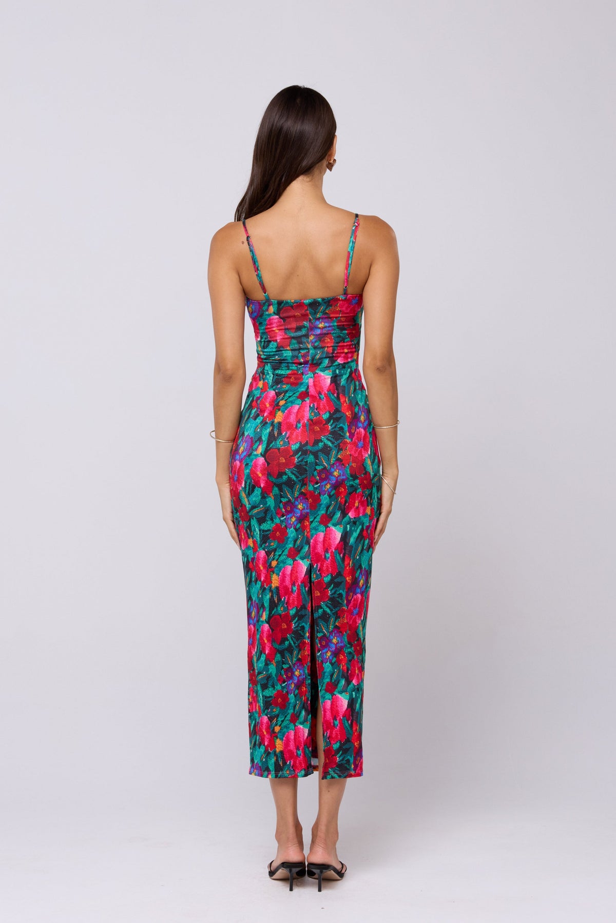 This is an image of Summer Dress in Resort - RESA featuring a model wearing the dress