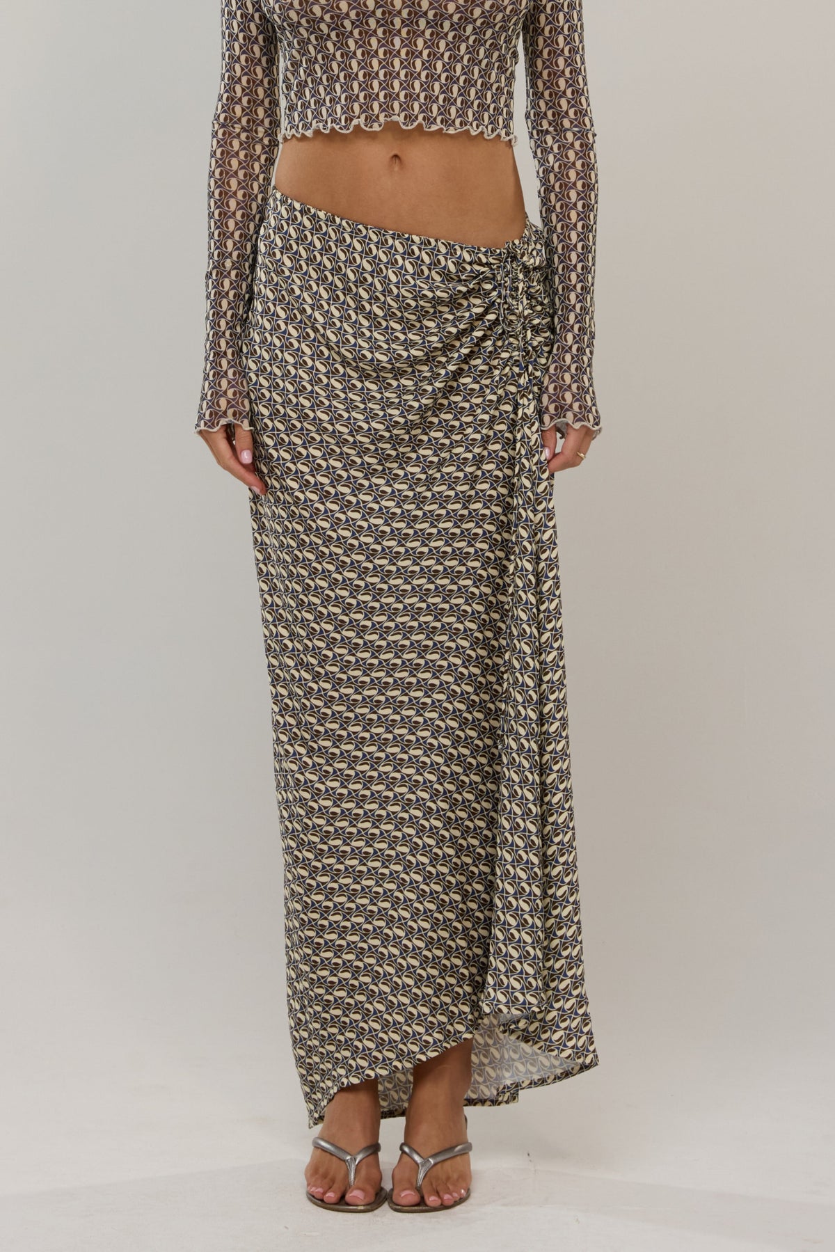 This is an image of Ziggy in Prism - RESA featuring a model wearing the dress