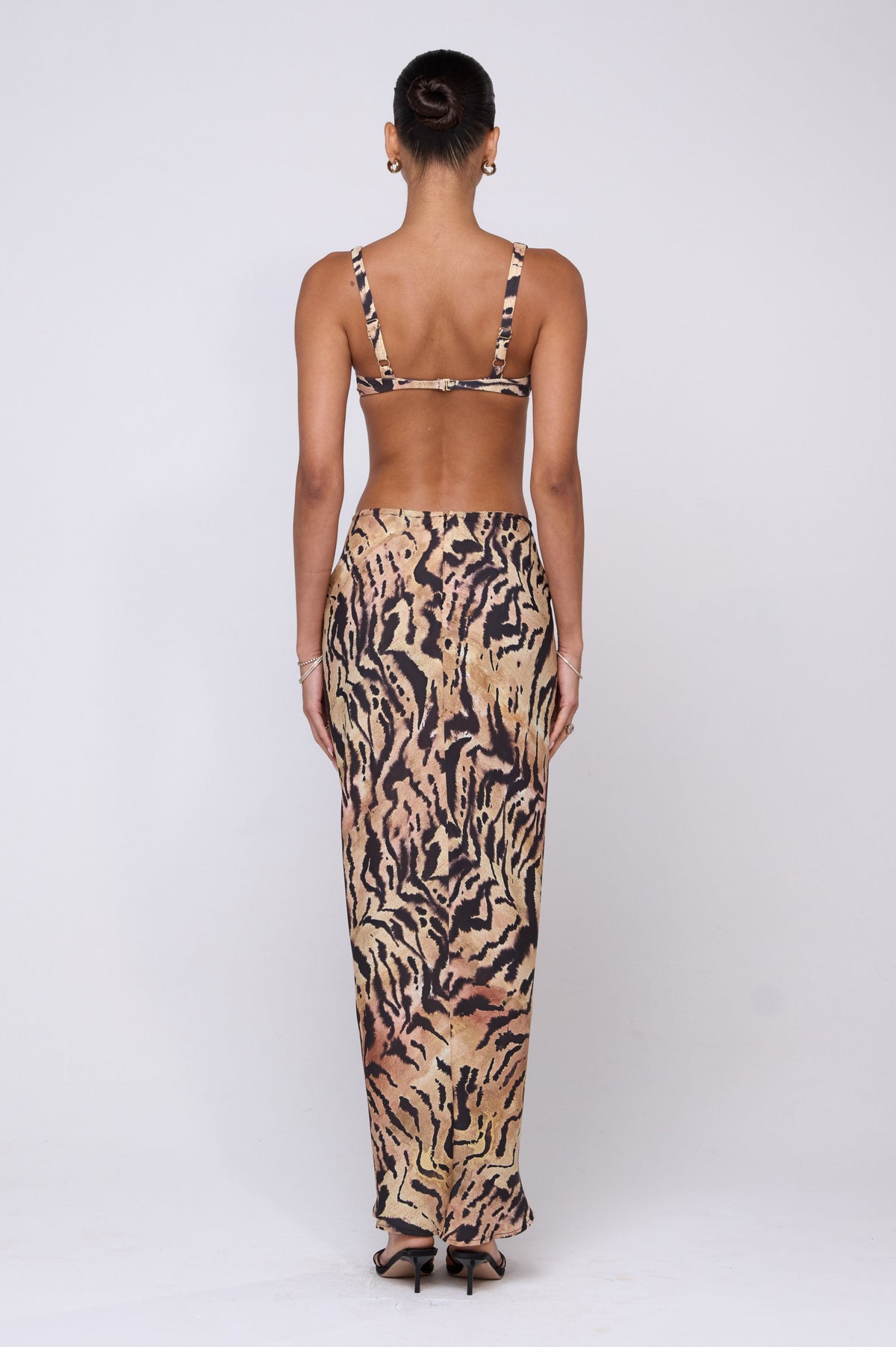 This is an image of Ziggy Skirt in Zara - RESA featuring a model wearing the dress