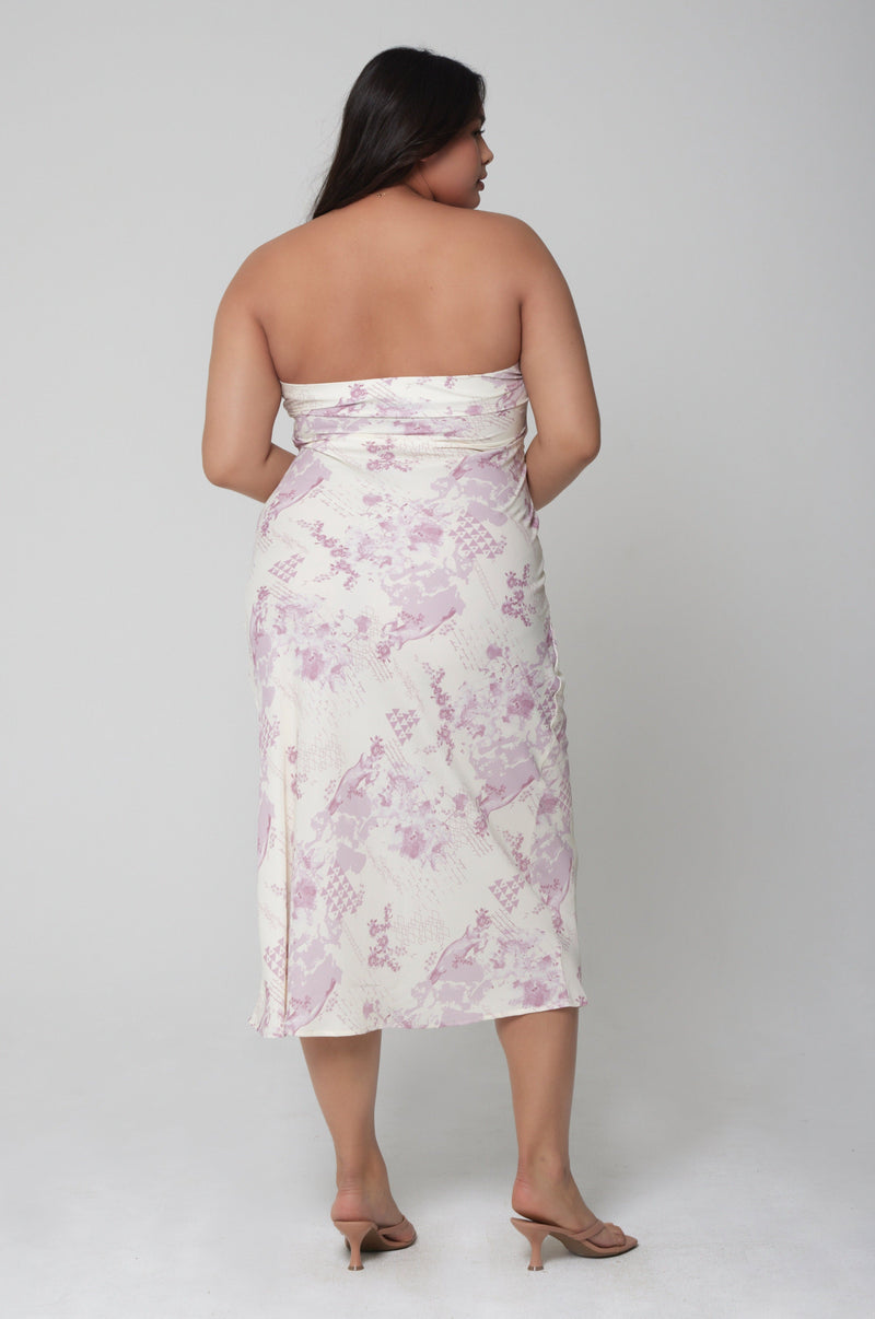 This is an image of Anna Slip in Florence - RESA featuring a model wearing the dress